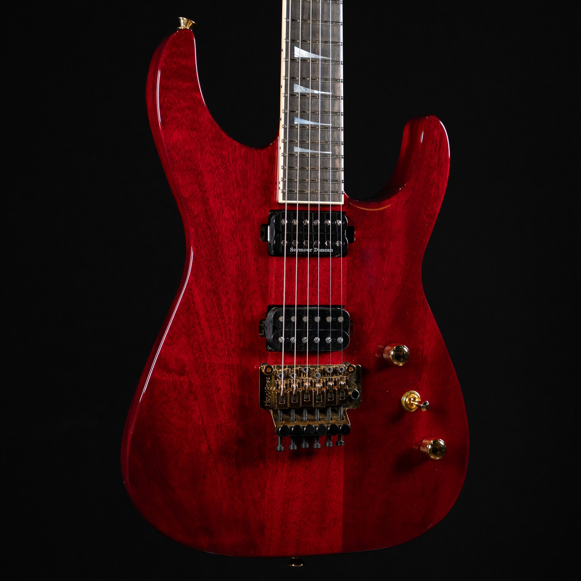 2025 Jackson Custom Shop Soloist SL2H-V Music Zoo Exclusive - Cherry Aniline Dye