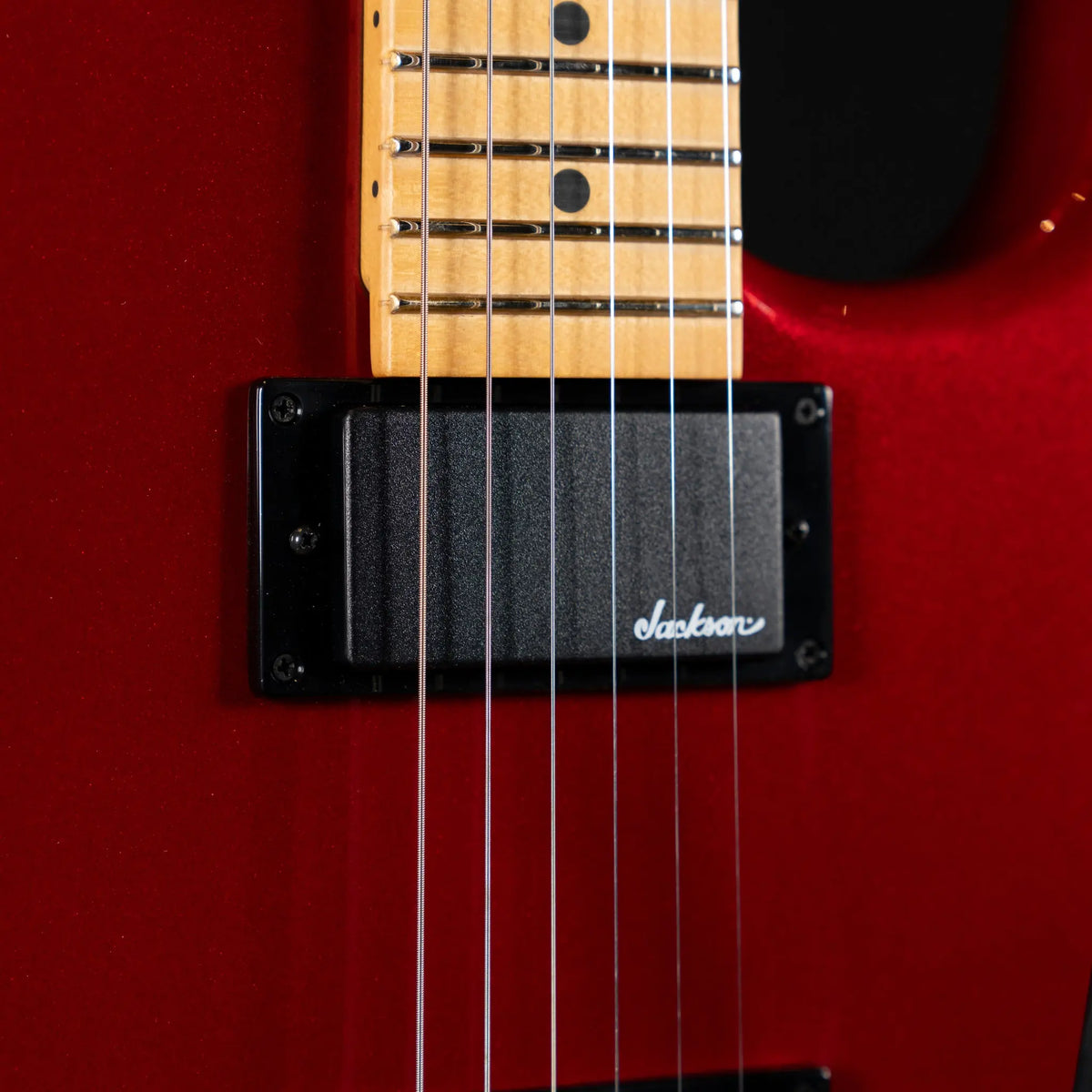 Jackson Pro Series Origins 1985 San Dimas SD1 HH MPL – Candy Apple Red Jackson Guitars