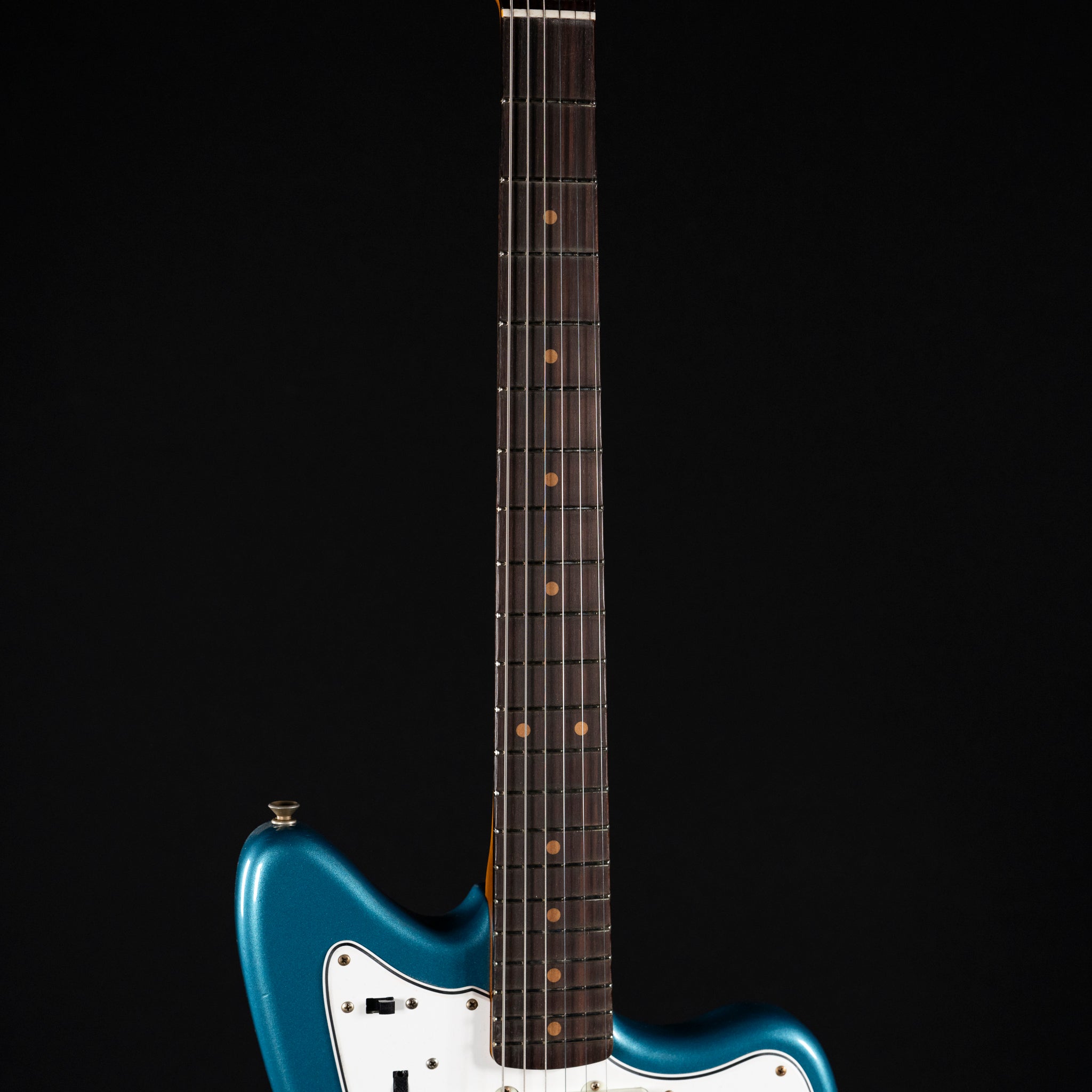 Fender Custom Shop ’63 Jazzmaster Relic Electric Guitar – Ocean Turquoise - Midwood Guitar
