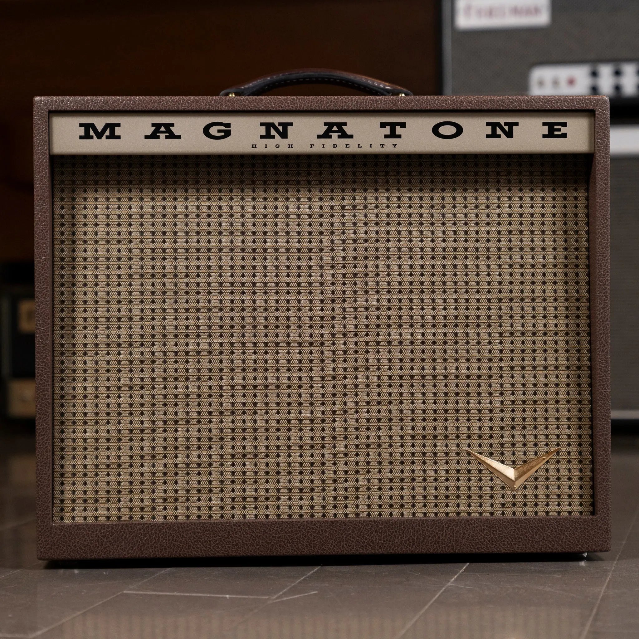 Magnatone Kingston 1x12 Combo Amplifier - Traditional Brown Magnatone Amps