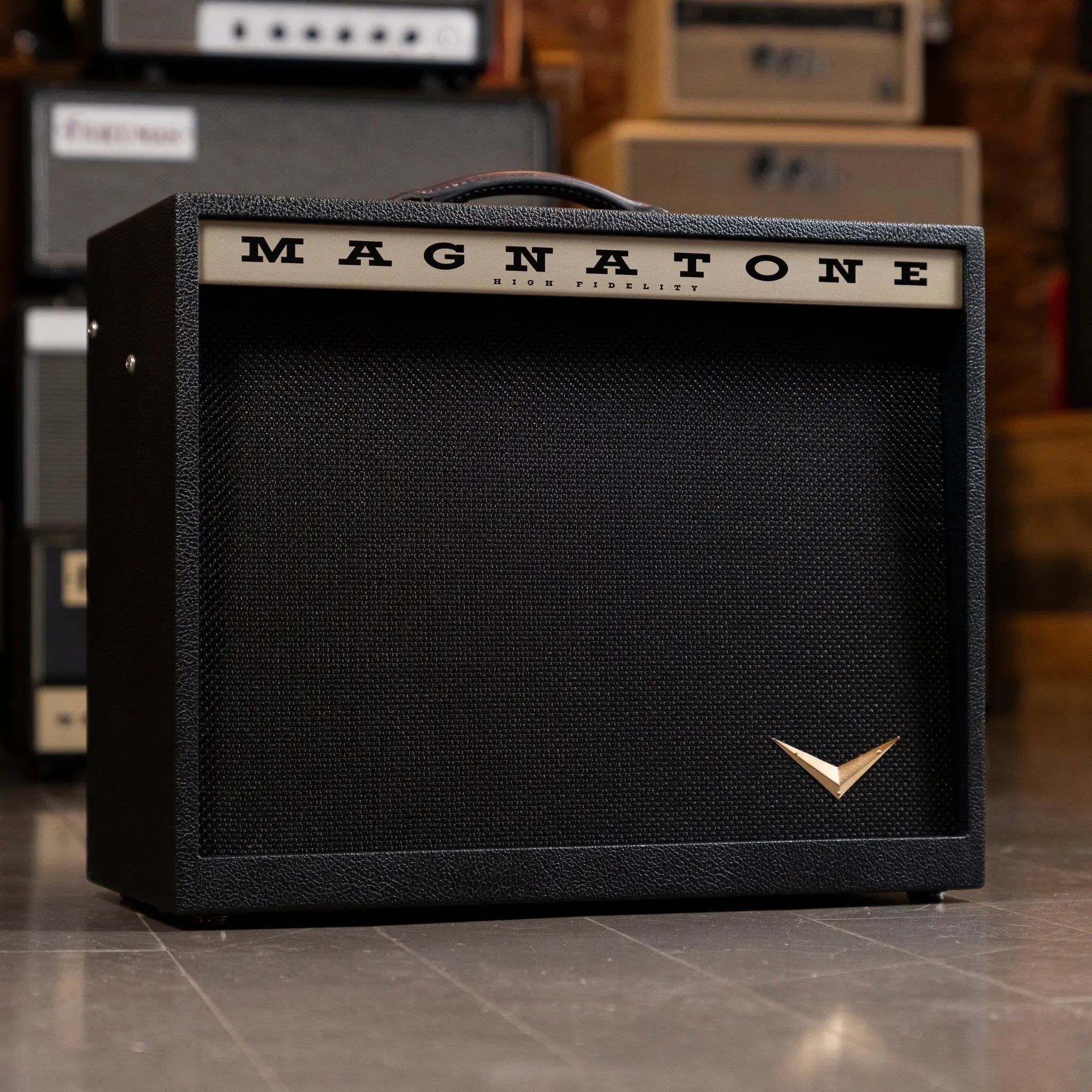 Magnatone Kingston 1x12 Combo Amplifier - Traditional Black - Midwood Guitar