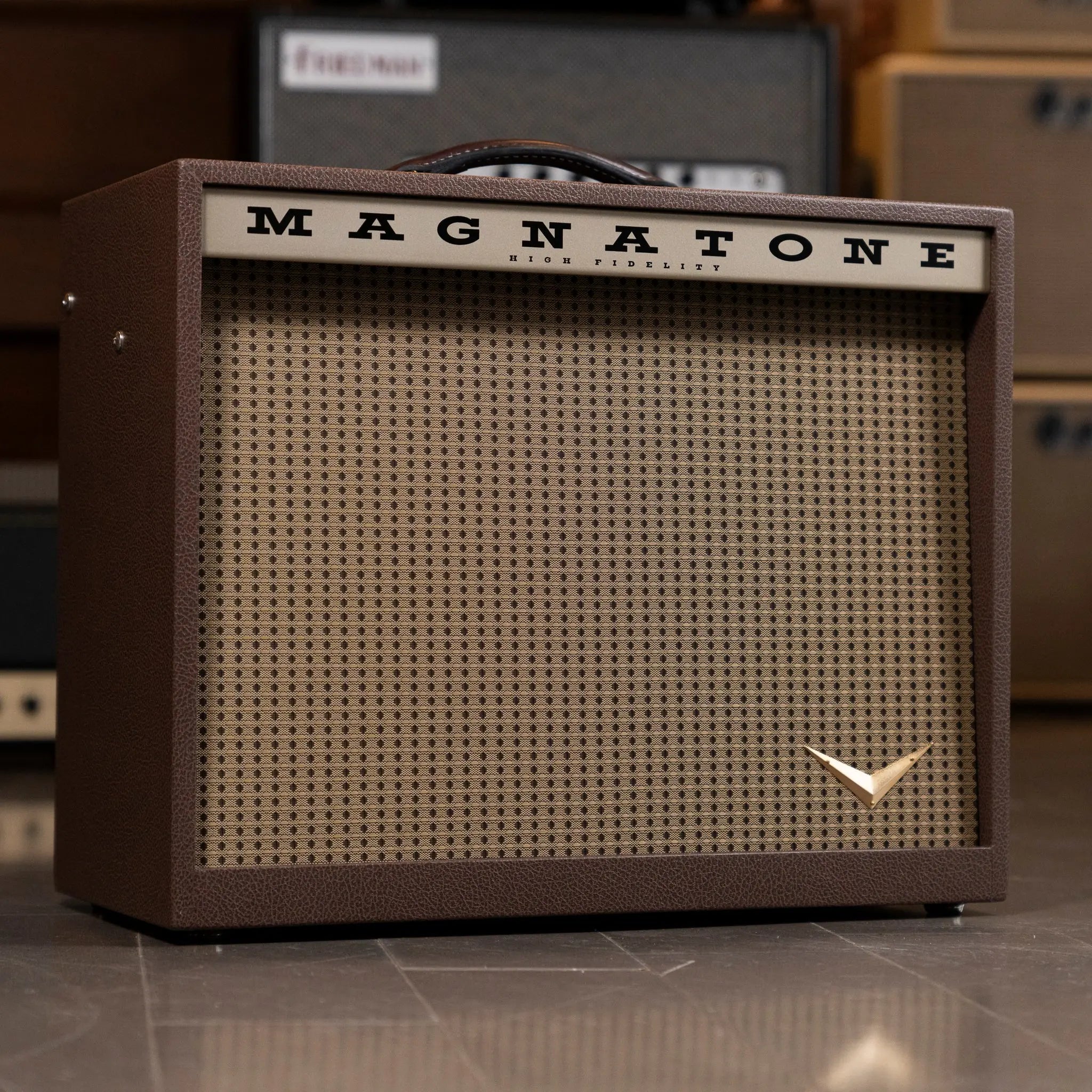 Magnatone Kingston 1x12 Combo Amplifier - Traditional Brown Magnatone Amps