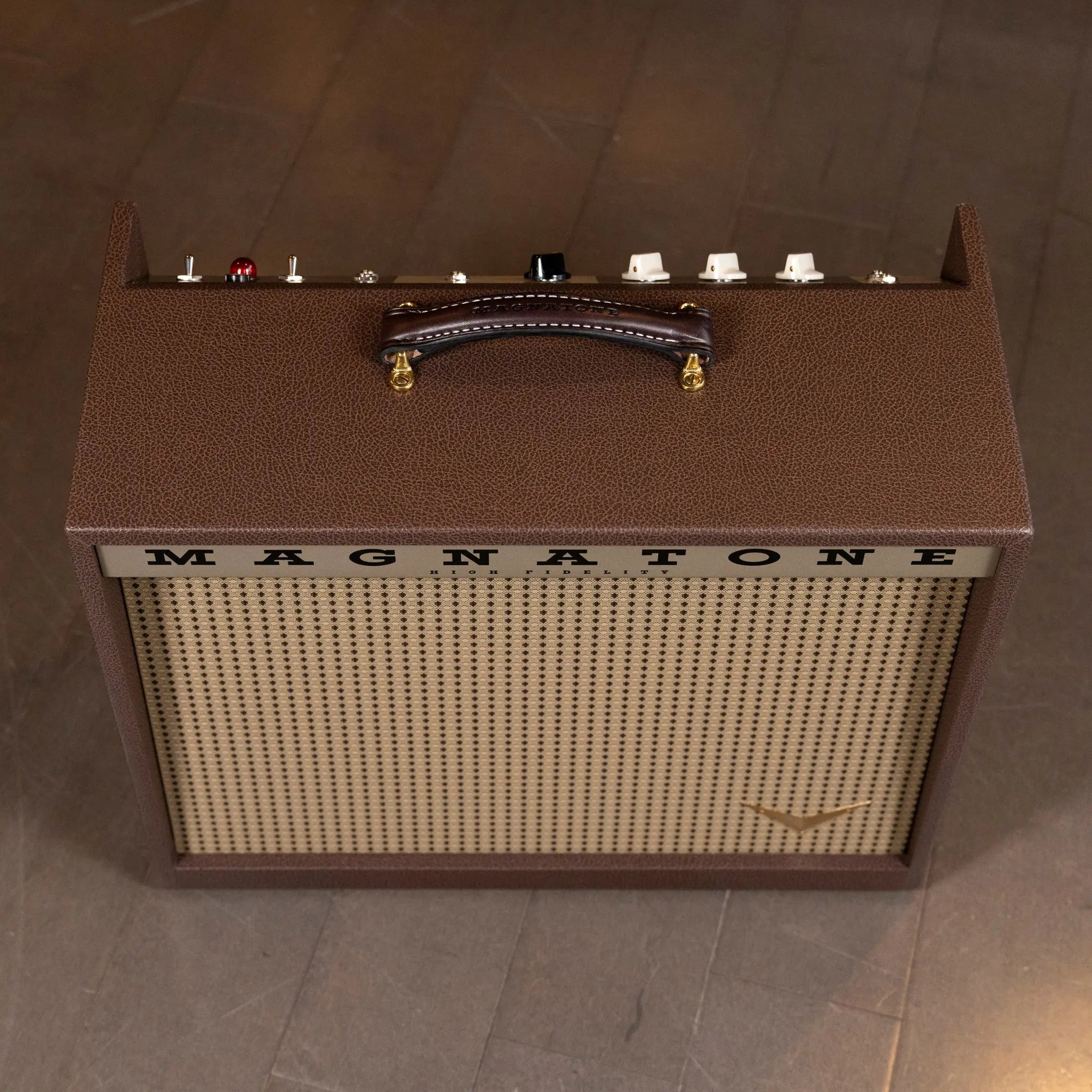 Magnatone Kingston 1x12 Combo Amplifier - Traditional Brown Magnatone Amps