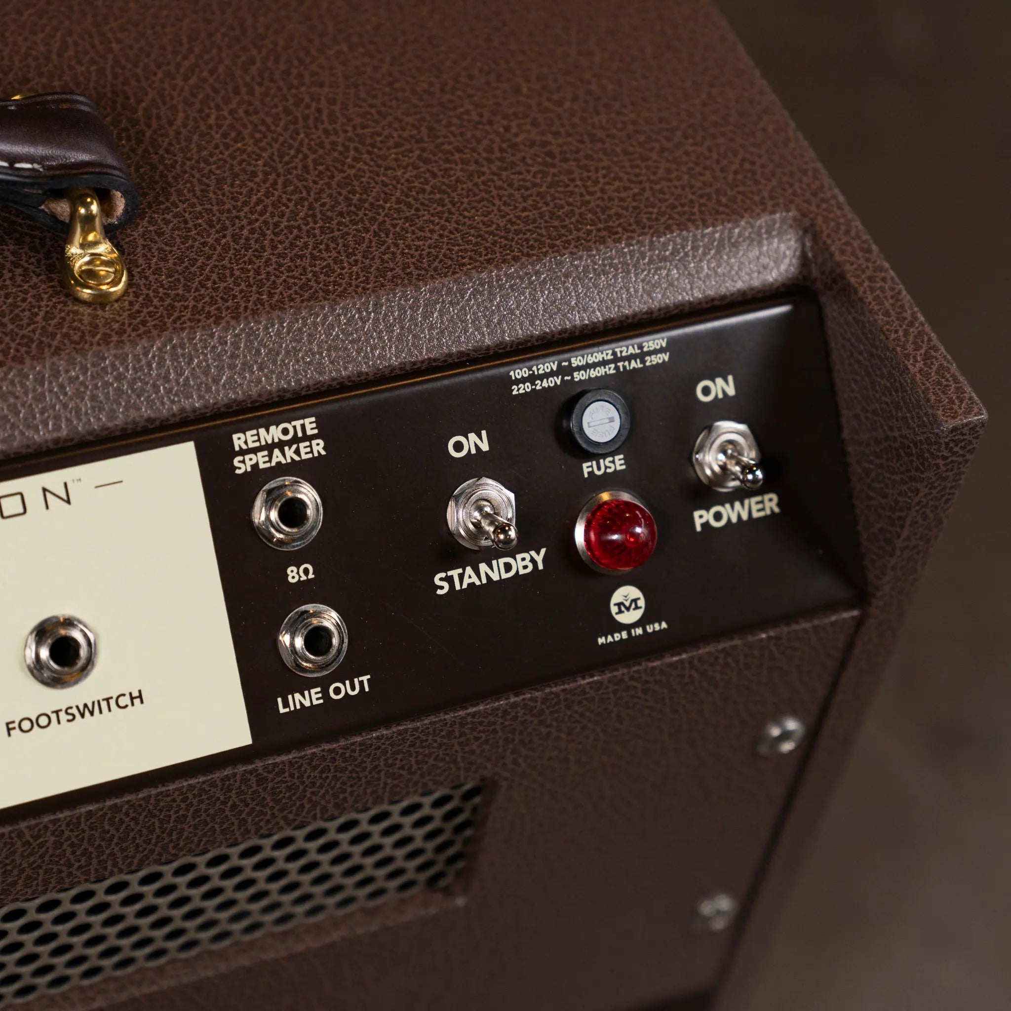 Magnatone Kingston 1x12 Combo Amplifier - Traditional Brown Magnatone Amps