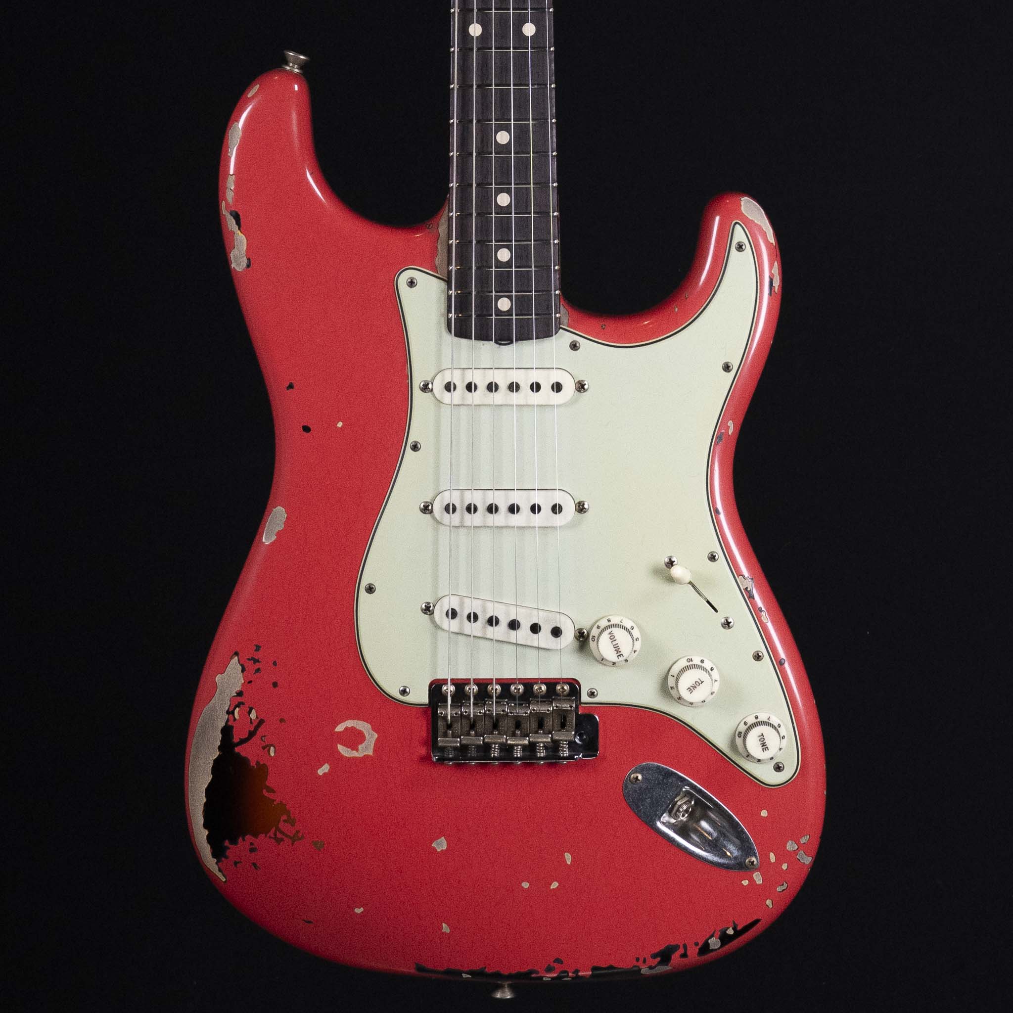 Michael Landau Signature 1963 Relic Stratocaster-Fiesta Red