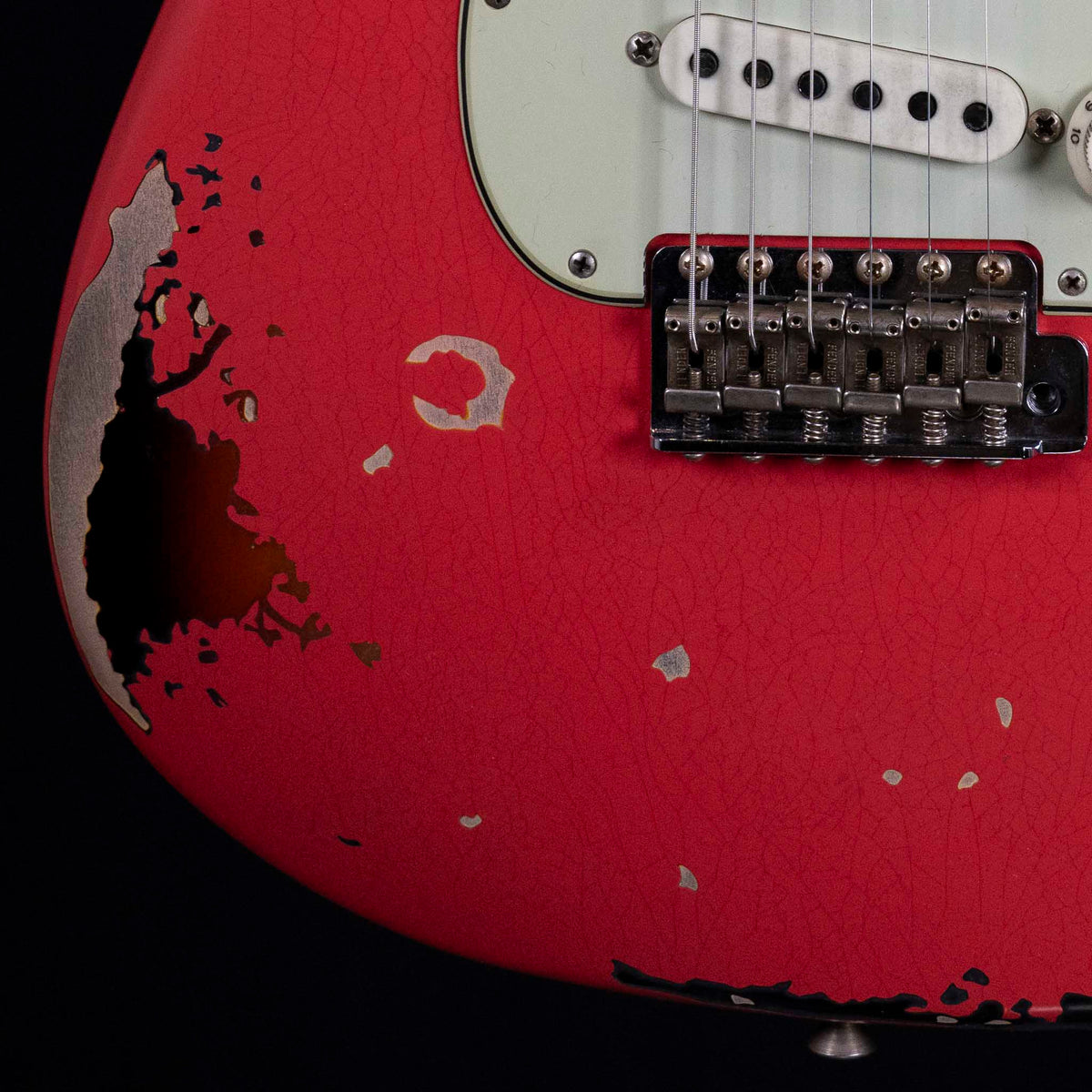 Michael Landau Signature 1963 Relic Stratocaster-Fiesta Red