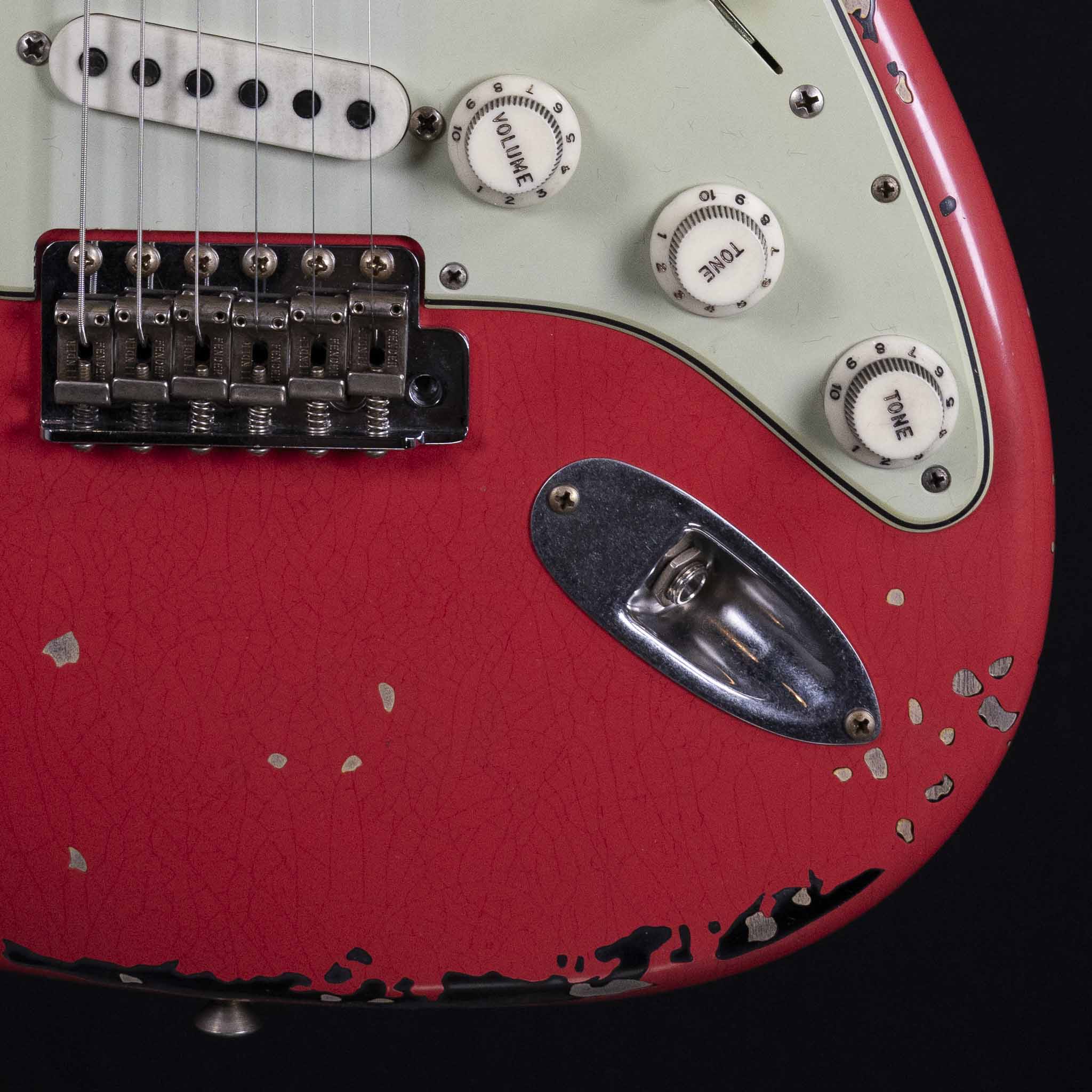 Michael Landau Signature 1963 Relic Stratocaster-Fiesta Red