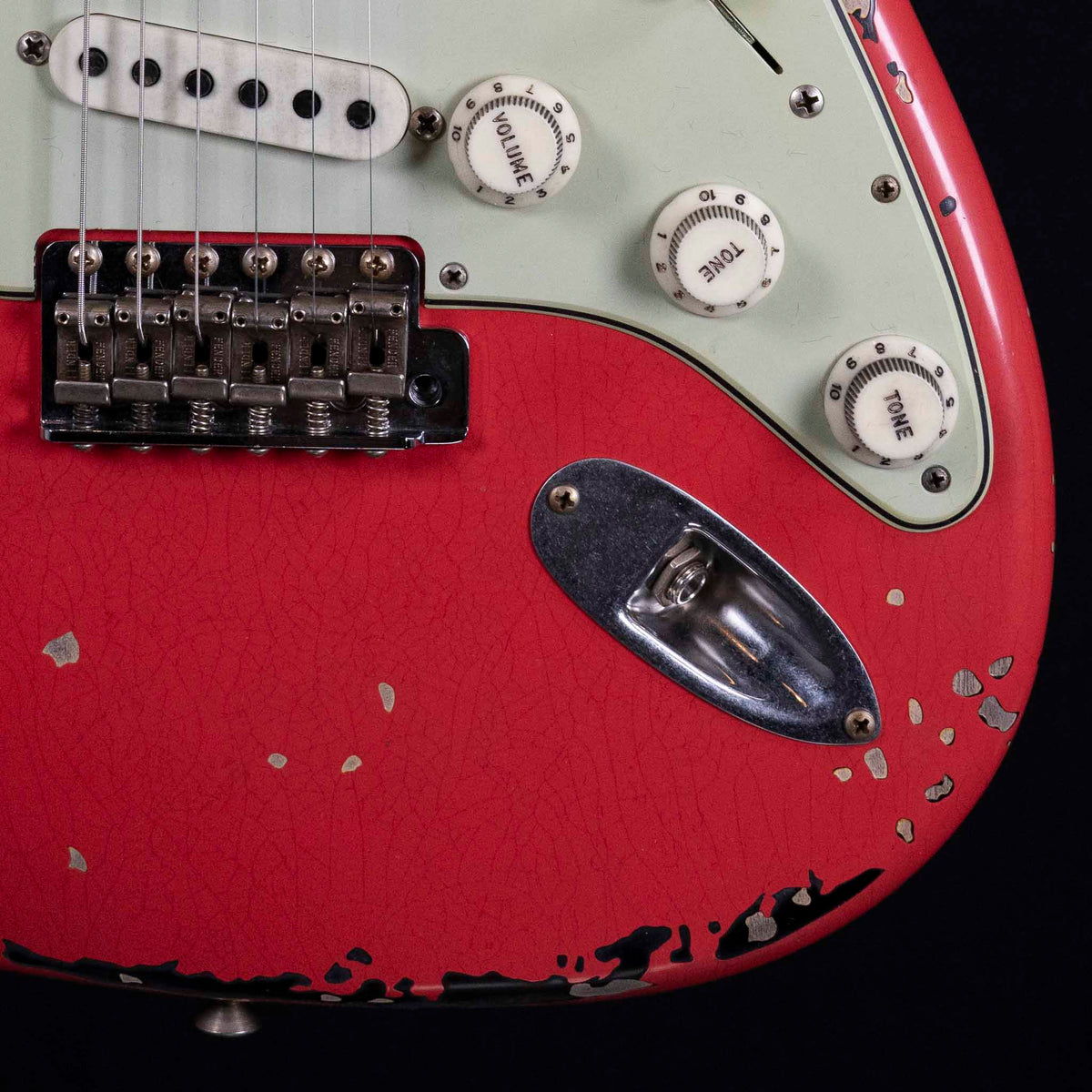 Michael Landau Signature 1963 Relic Stratocaster-Fiesta Red