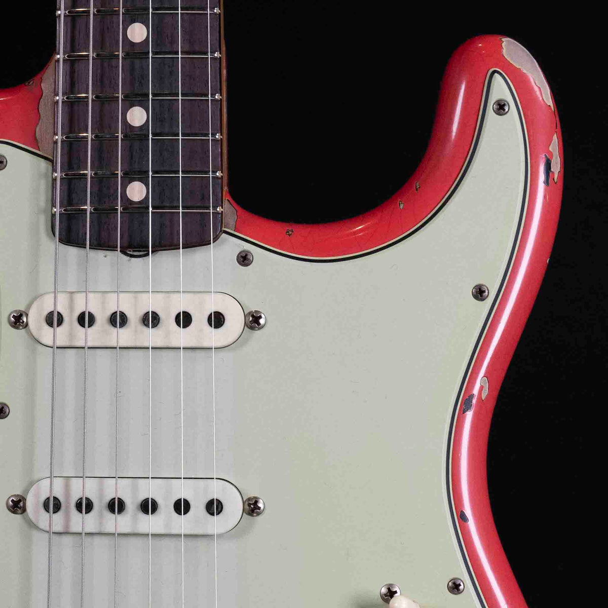 Michael Landau Signature 1963 Relic Stratocaster-Fiesta Red