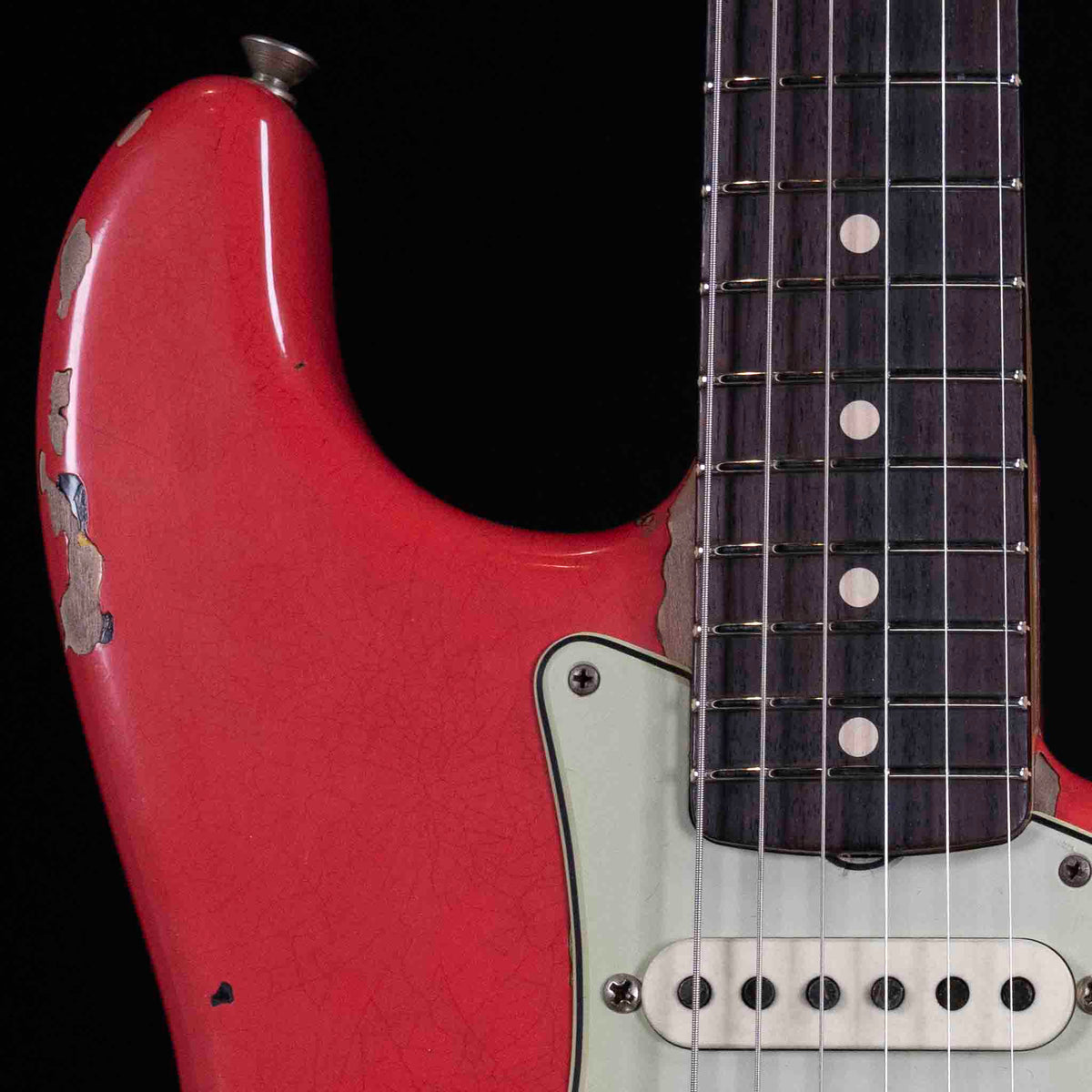 Michael Landau Signature 1963 Relic Stratocaster-Fiesta Red