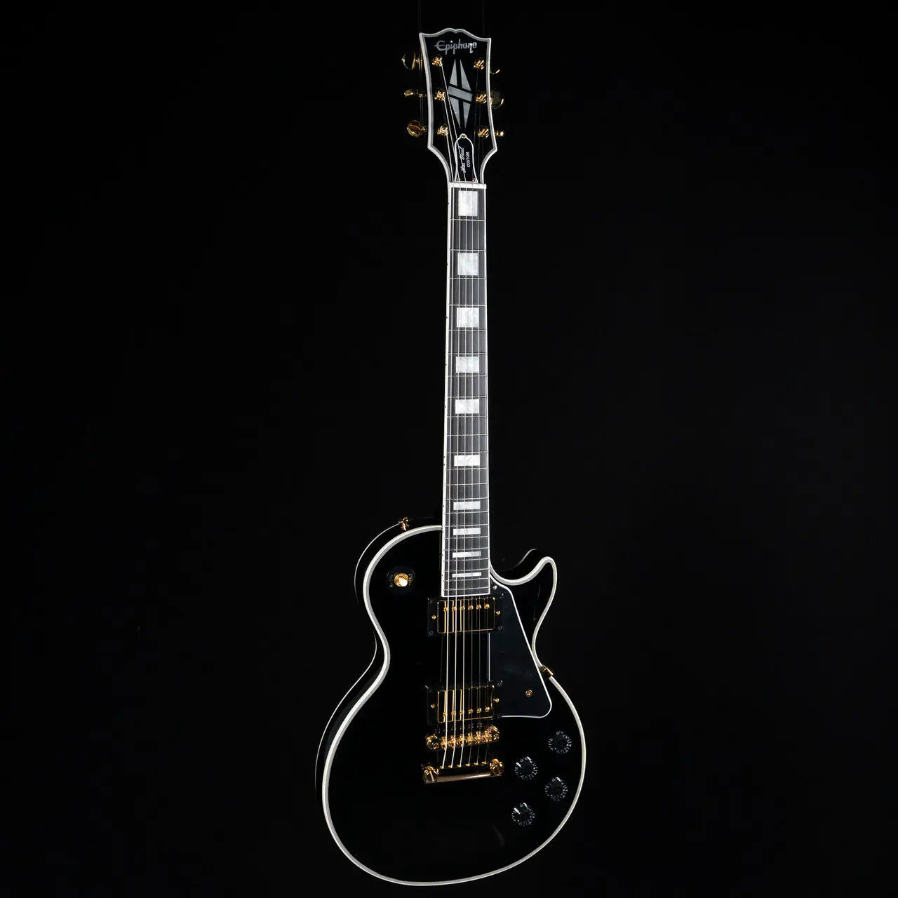 Epiphone Inspired By Gibson Custom Les Paul Custom - Ebony #5875 Epiphone