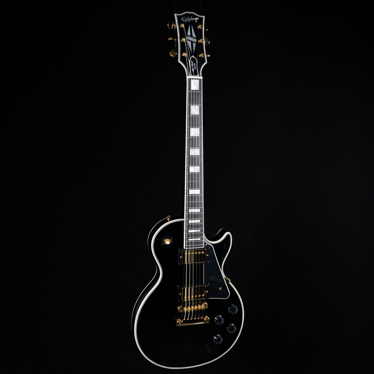 Epiphone Inspired By Gibson Custom Les Paul Custom - Ebony #5875 Epiphone