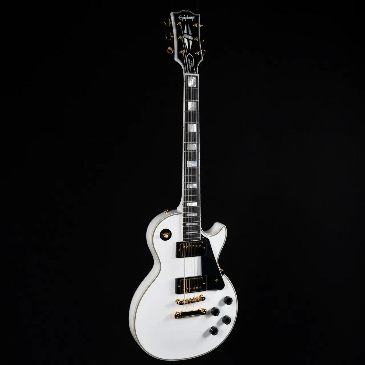 Epiphone Inspired by Gibson Custom Les Paul Custom - Alpine White Epiphone