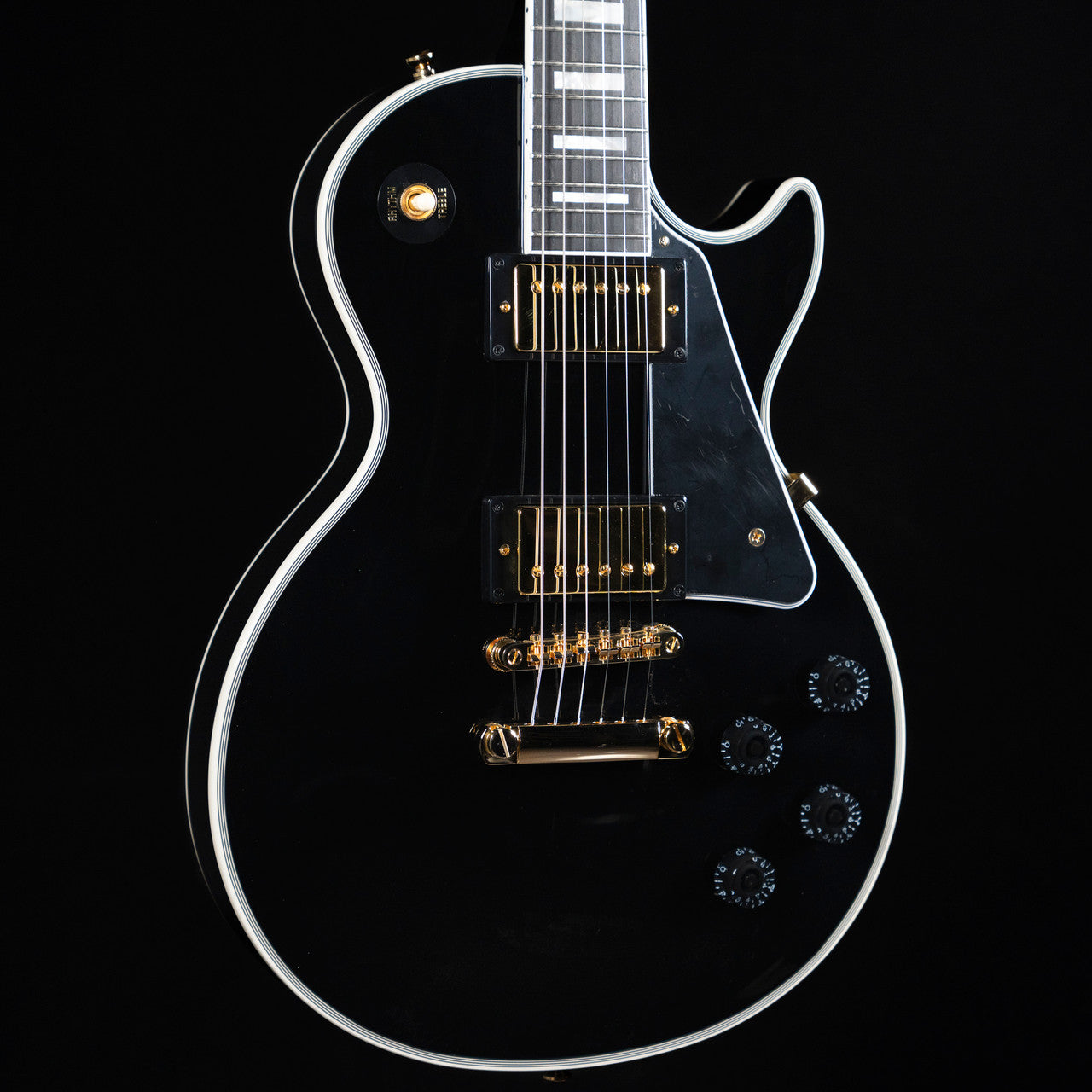 Epiphone Inspired By Gibson Custom Les Paul Custom - Ebony #5875 Epiphone