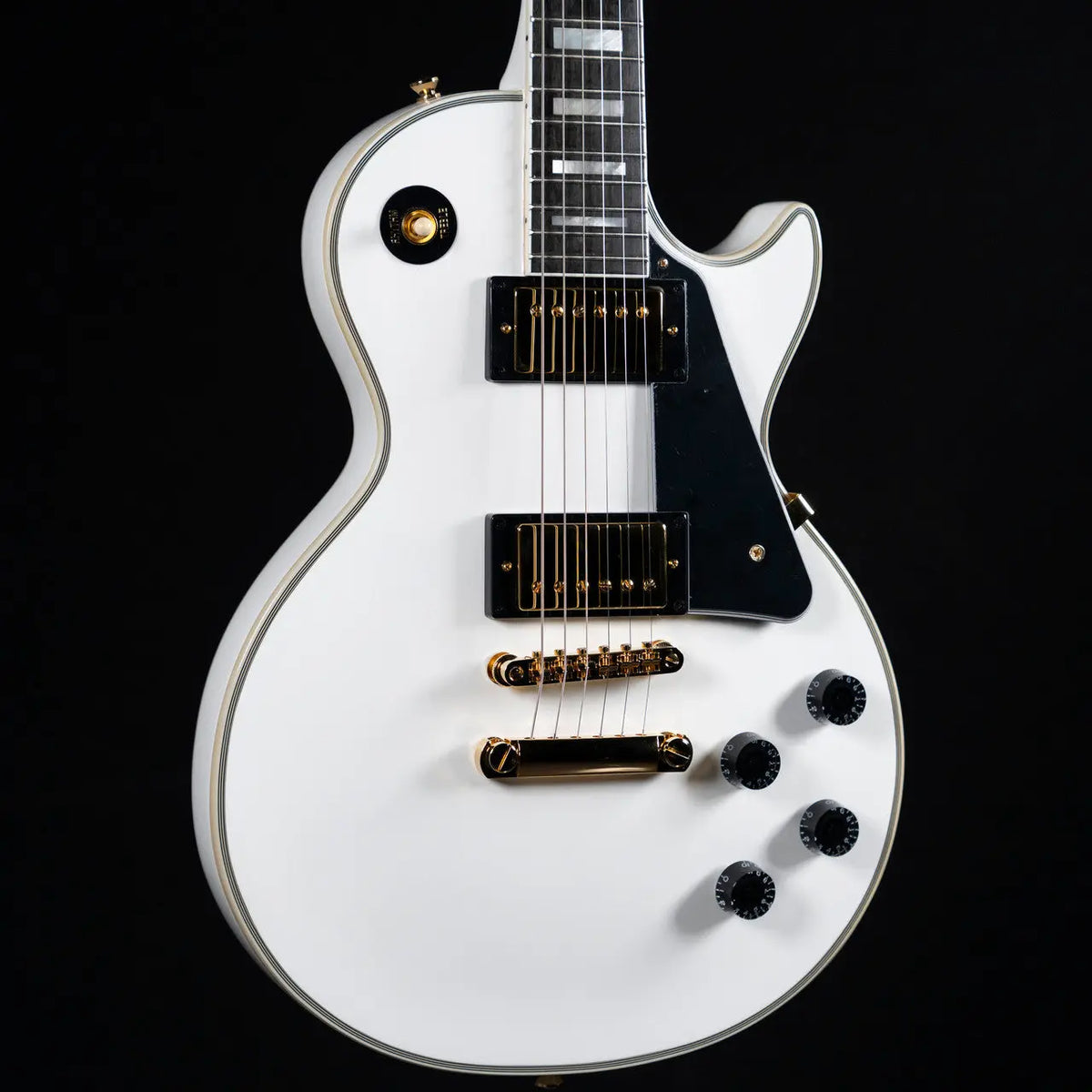 Epiphone Inspired by Gibson Custom Les Paul Custom - Alpine White Epiphone