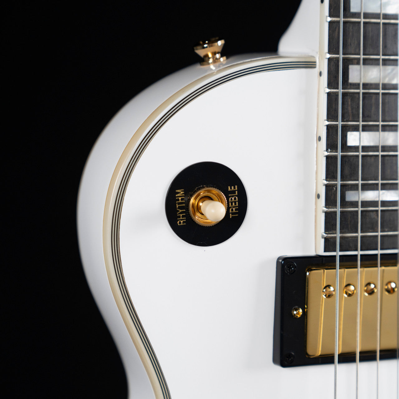 Epiphone Les Paul Custom - Alpine White Guitar