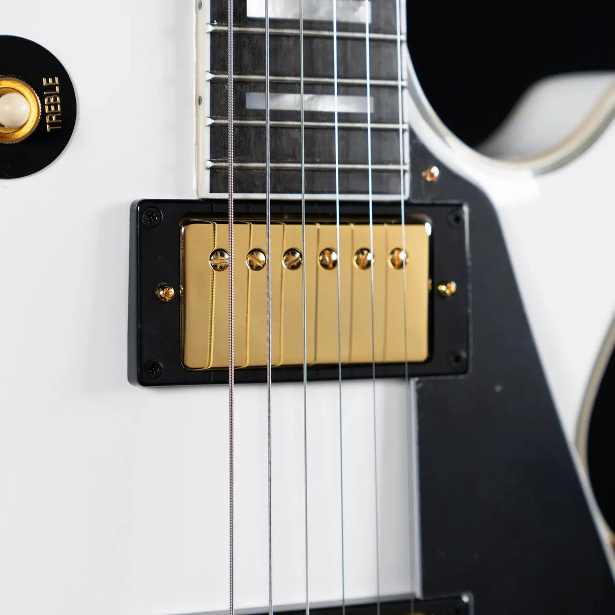 Epiphone Inspired by Gibson Custom Les Paul Custom - Alpine White Epiphone