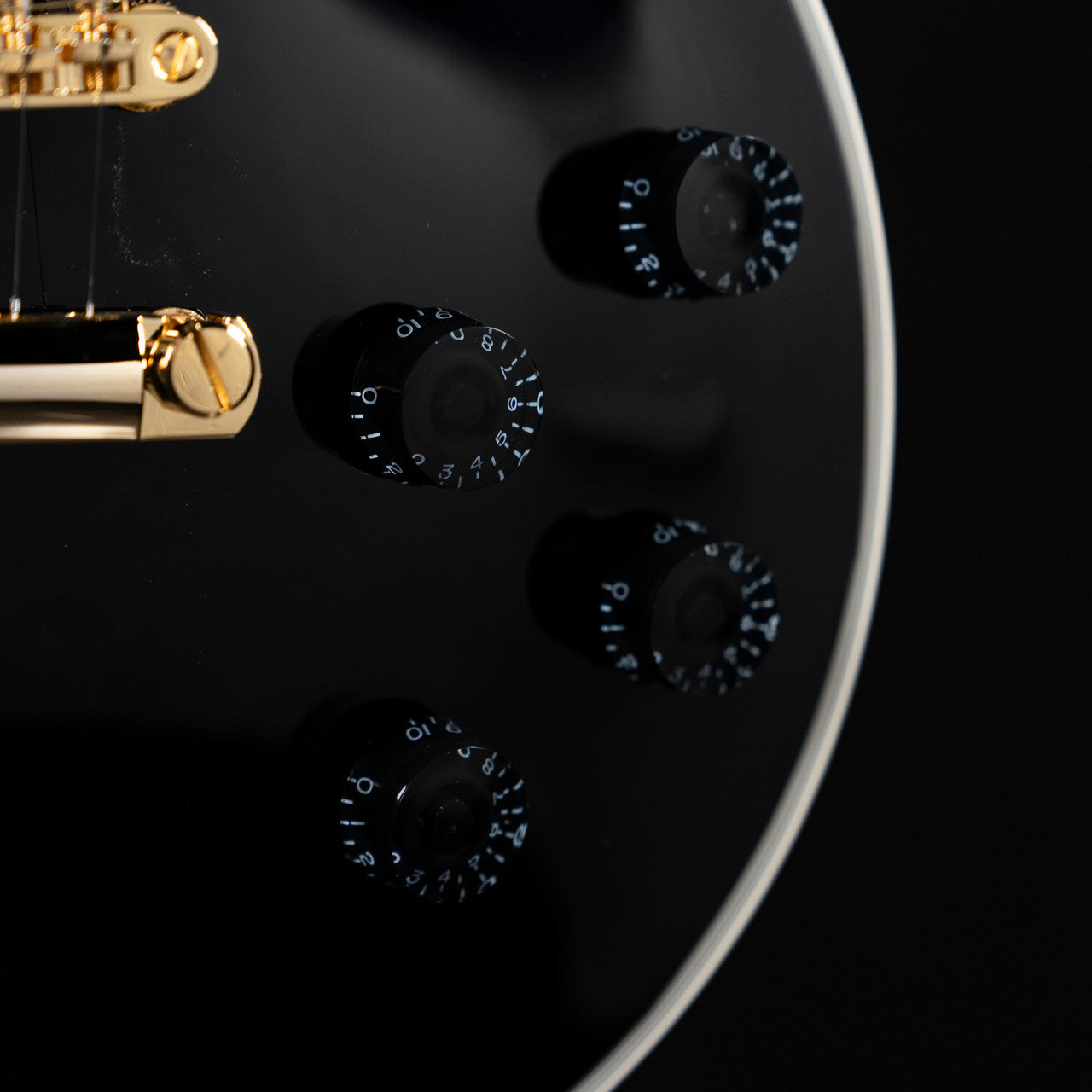 Epiphone Inspired By Gibson Custom Les Paul Custom - Ebony #5875 Epiphone