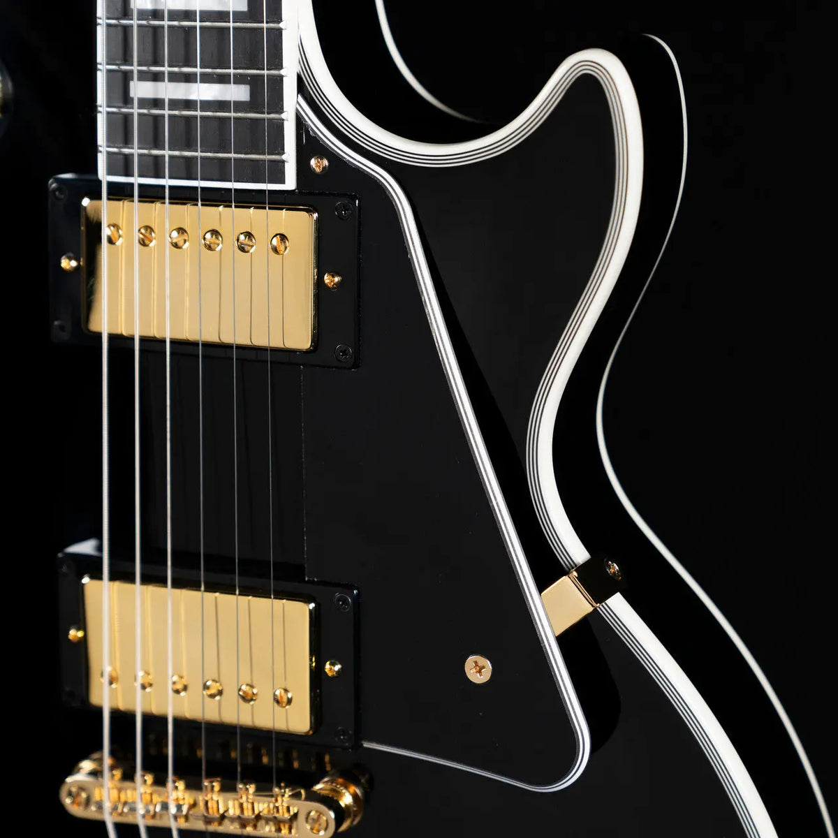 Epiphone Inspired By Gibson Custom Les Paul Custom - Ebony #5875 Epiphone
