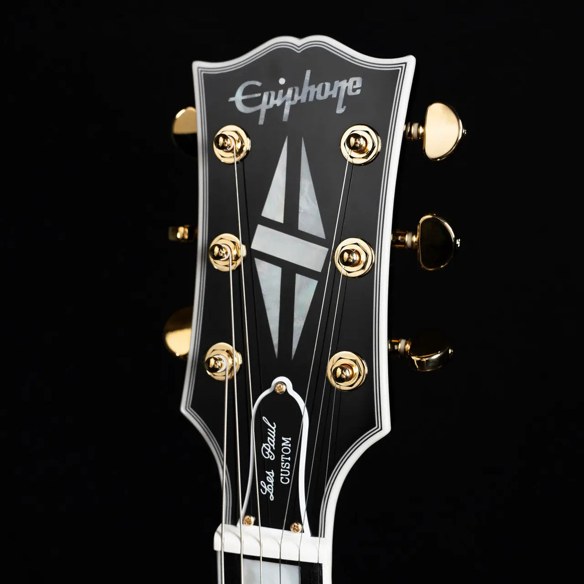 Epiphone Inspired By Gibson Custom Les Paul Custom - Ebony #5875 Epiphone
