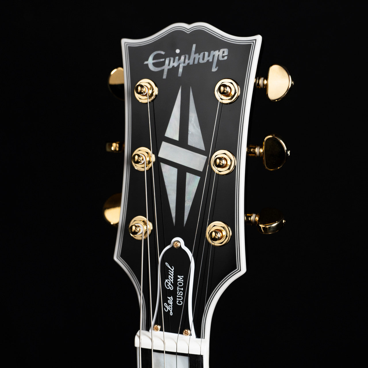 Epiphone Inspired By Gibson Custom Les Paul Custom - Ebony #5875 Epiphone