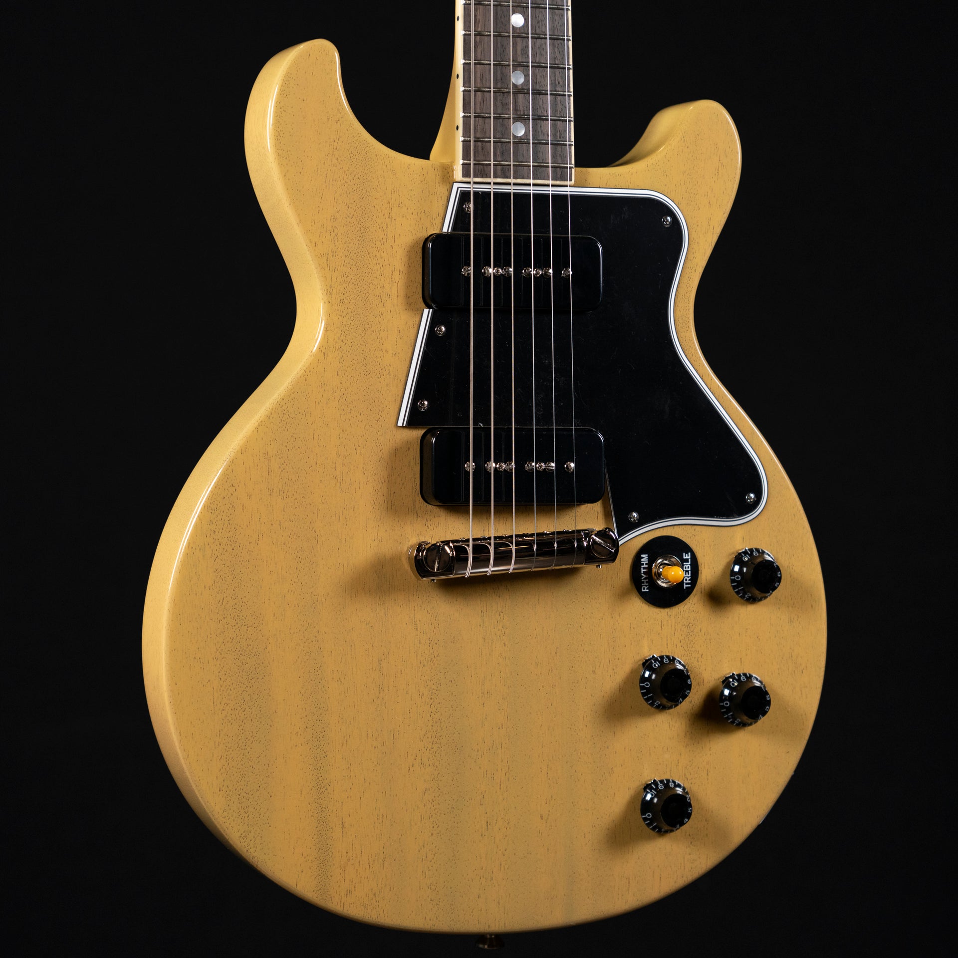 Epiphone Inspired by Gibson Custom 1960 Les Paul Special Double Cut Reissue - TV Yellow - Midwood Guitar