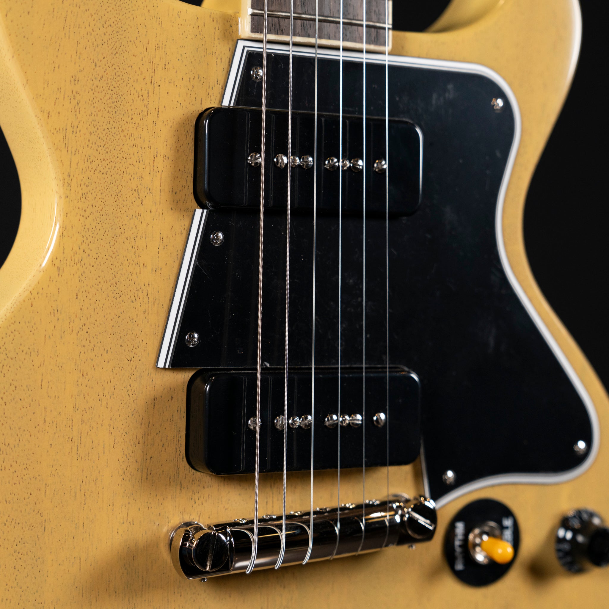 Epiphone Inspired by Gibson Custom 1960 Les Paul Special Double Cut Reissue - TV Yellow - Midwood Guitar