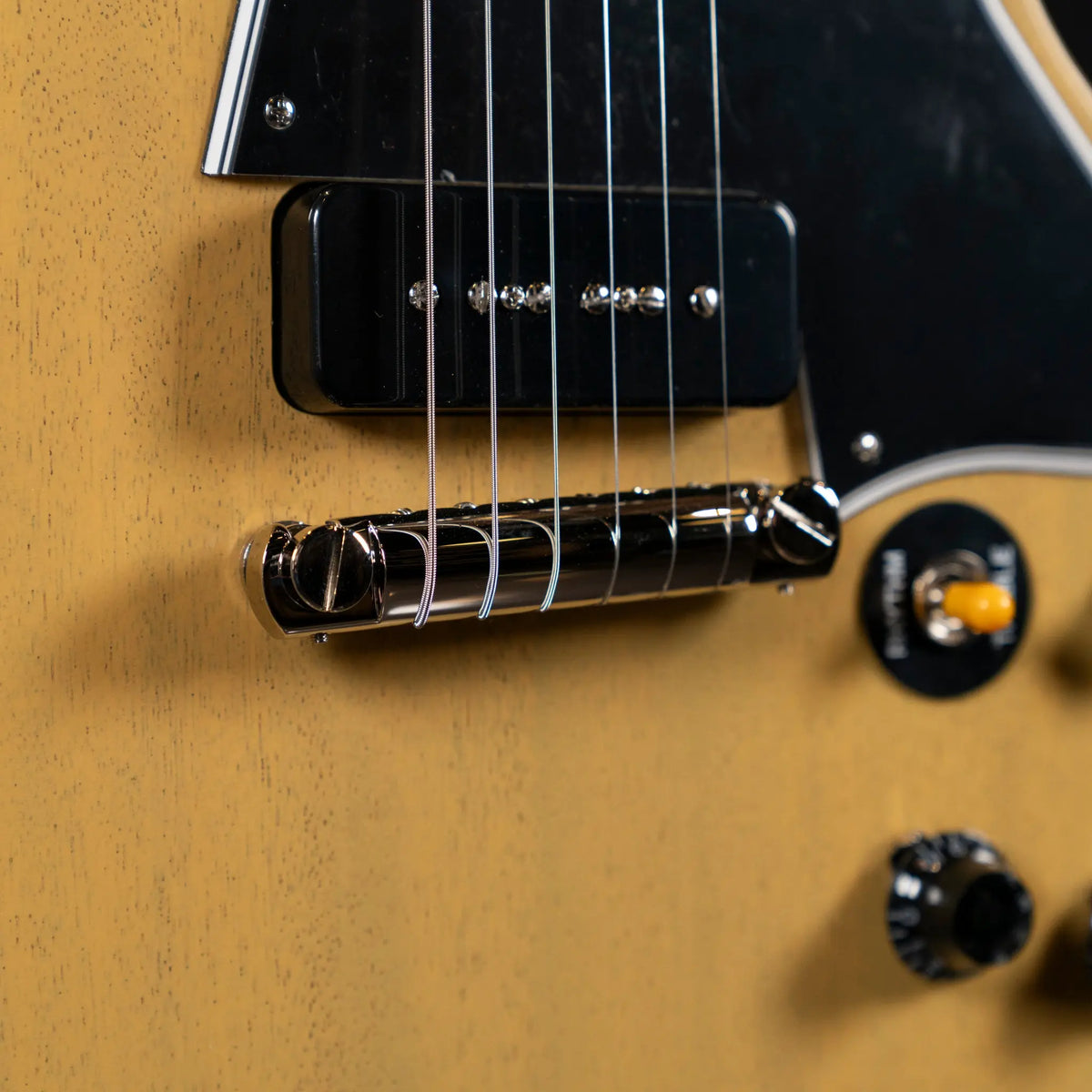 Epiphone Inspired by Gibson Custom 1960 Les Paul Special Double Cut Reissue - TV Yellow - Midwood Guitar