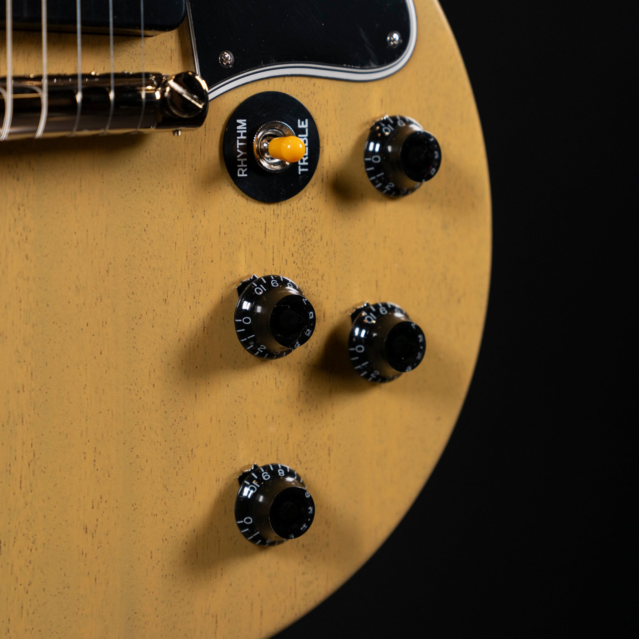 Epiphone Inspired by Gibson Custom 1960 Les Paul Special Double Cut Reissue - TV Yellow - Midwood Guitar
