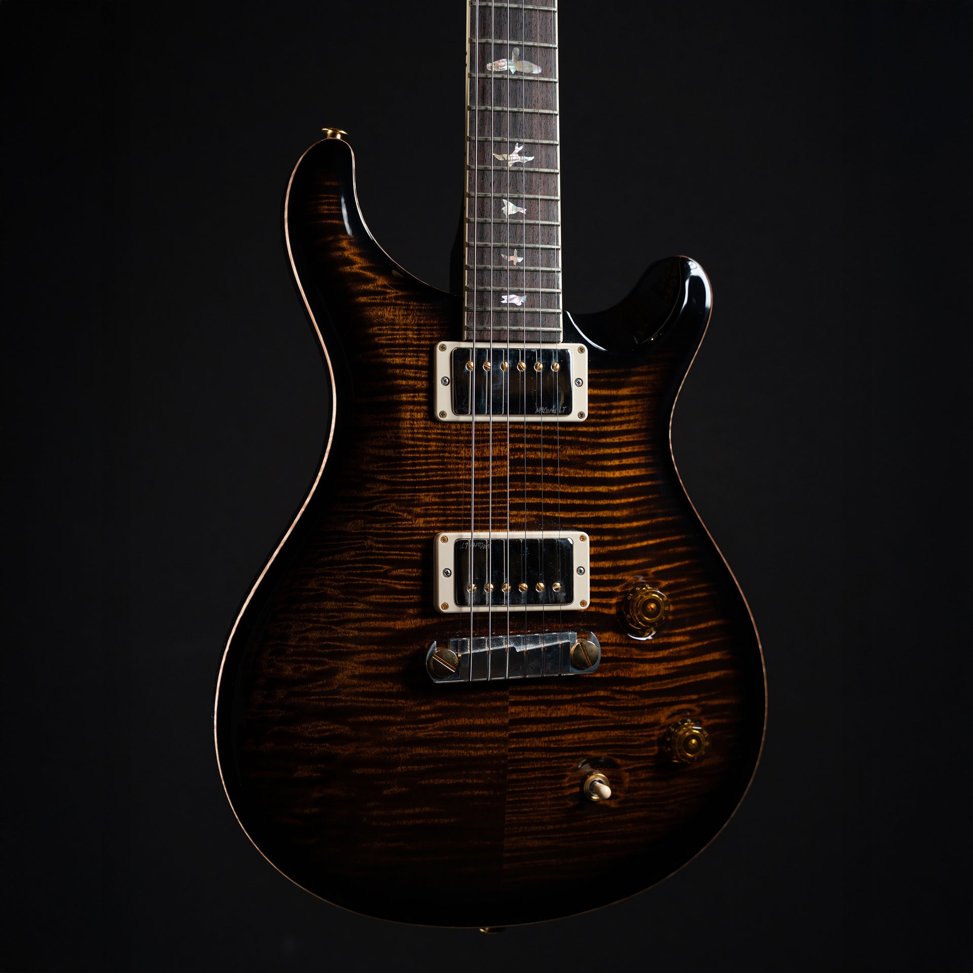 Preowned PRS McCarty 10 Top Black Gold Burst - Midwood Guitar