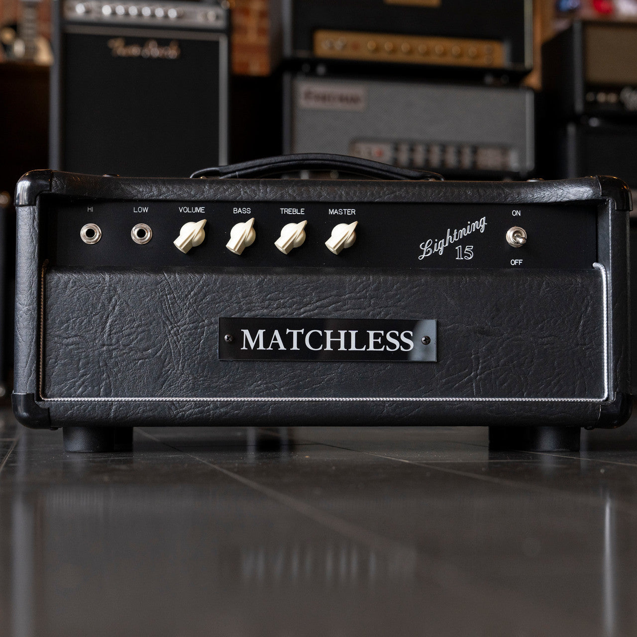 Matchless Lightning 15 Watt Amplifier Head - Black