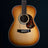 Maton EBG808C Nashville Acoustic/Electric Guitar - Vintage Amber Sunburst Maton Guitars