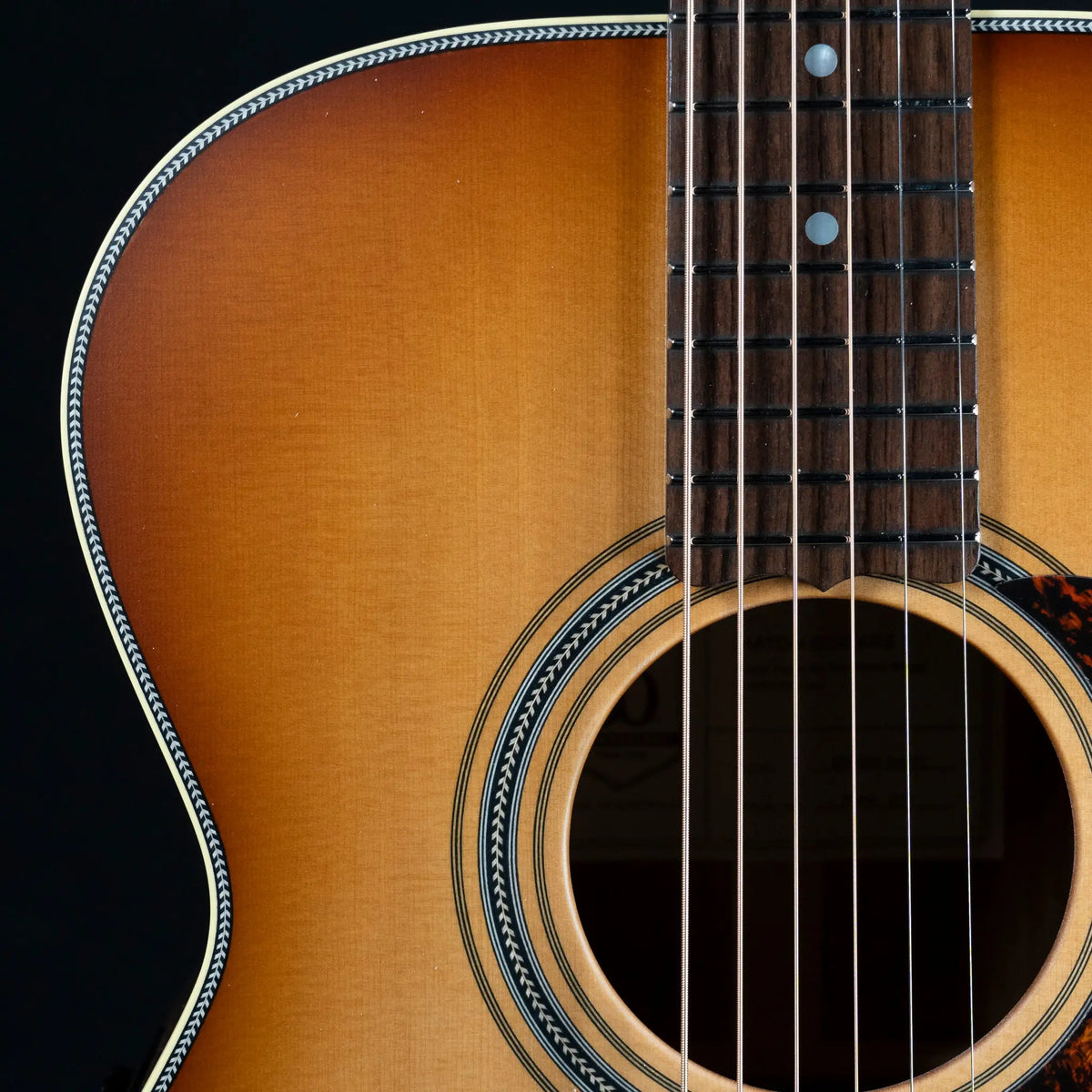 Maton EBG808C Nashville Acoustic/Electric Guitar - Vintage Amber Sunburst Maton Guitars