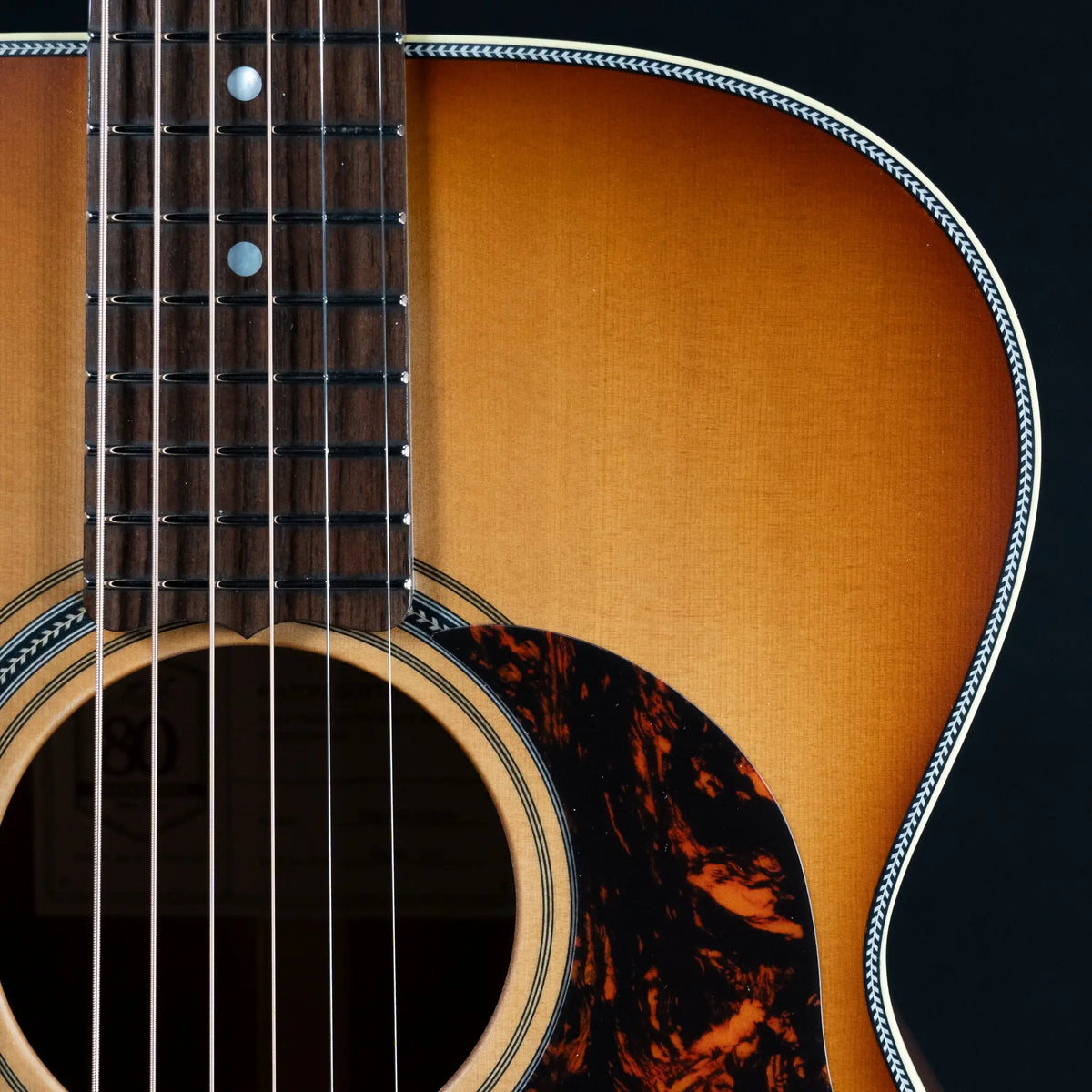 Maton EBG808C Nashville Acoustic/Electric Guitar - Vintage Amber Sunburst Maton Guitars