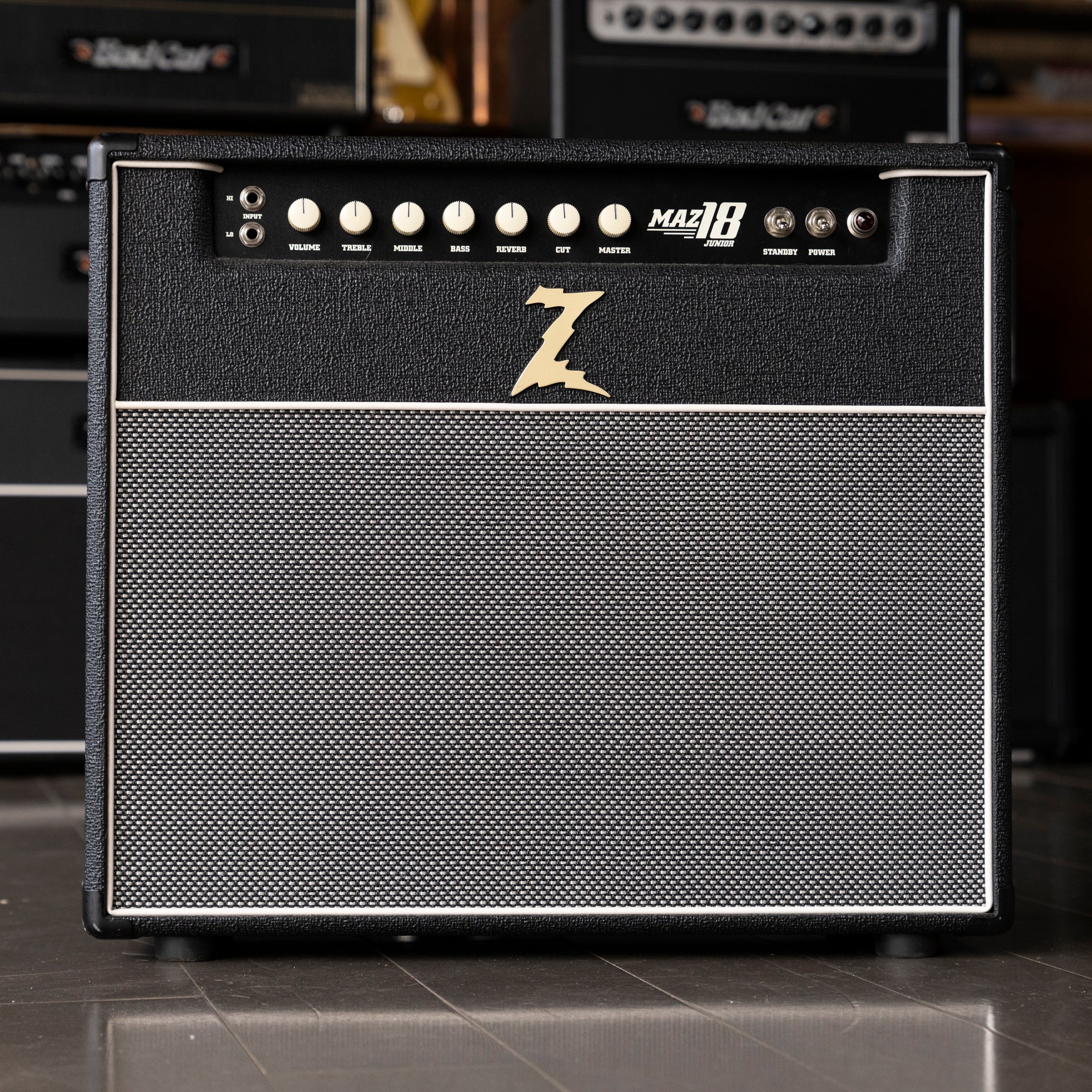 2019 Dr. Z Maz 18 Junior Reverb 1x12 Combo Amplifier - Black
