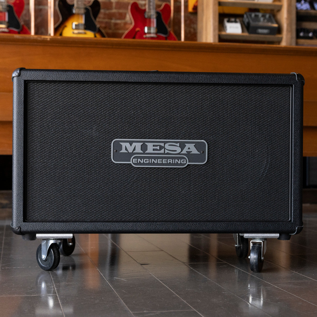 Mesa/Boogie 2x12 Horizontal Rectifier Cabinet - Black Taurus