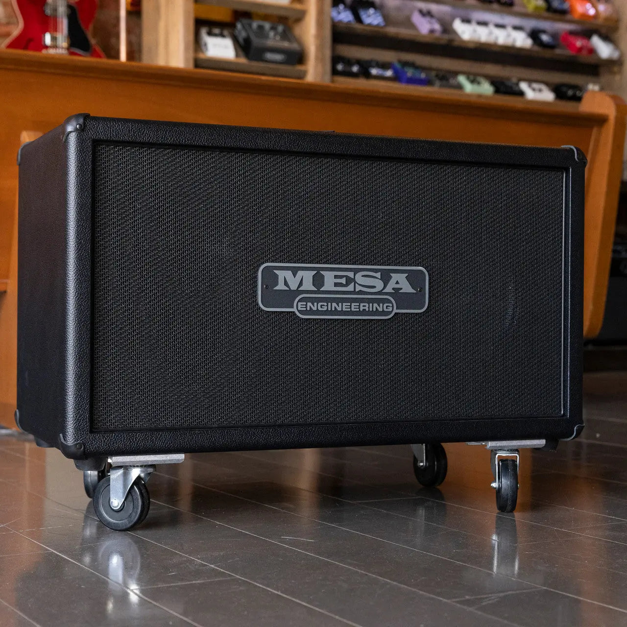 Mesa/Boogie 2x12 Horizontal Rectifier Cabinet - Black Taurus