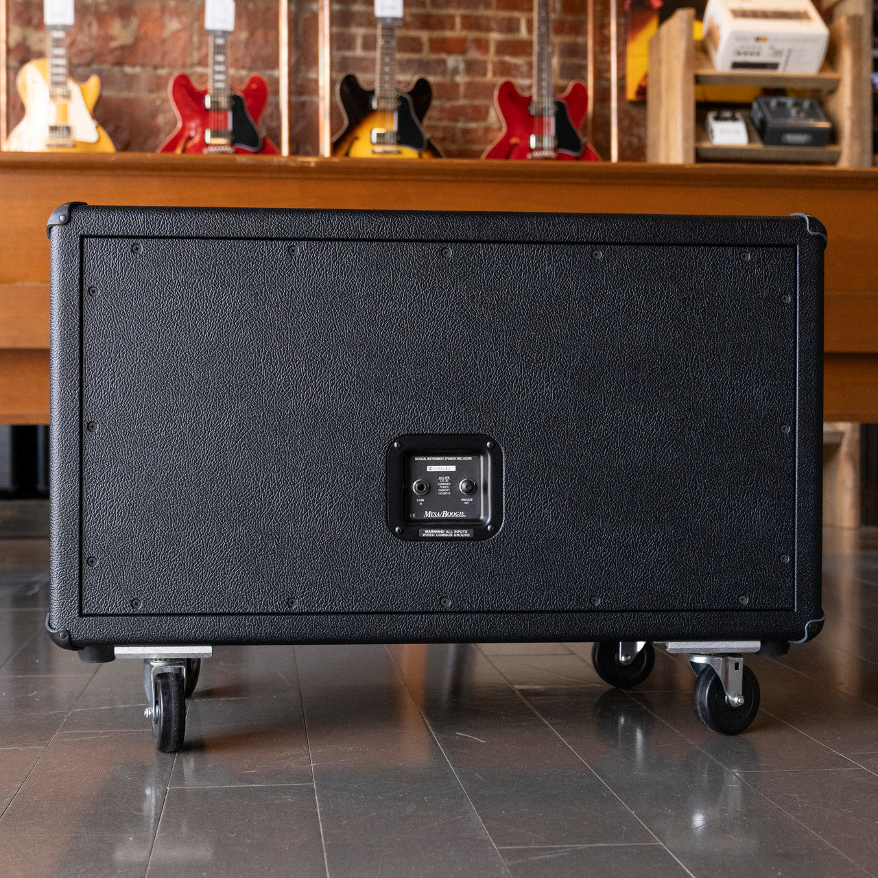 Mesa/Boogie 2x12 Horizontal Rectifier Cabinet - Black Taurus Mesa/Boogie Amplification