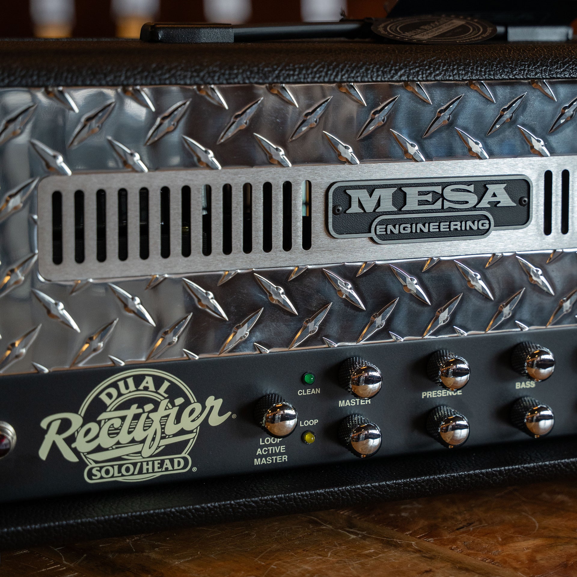 Mesa/Boogie 90s Dual Rectifier Standard Head, Black Bronco