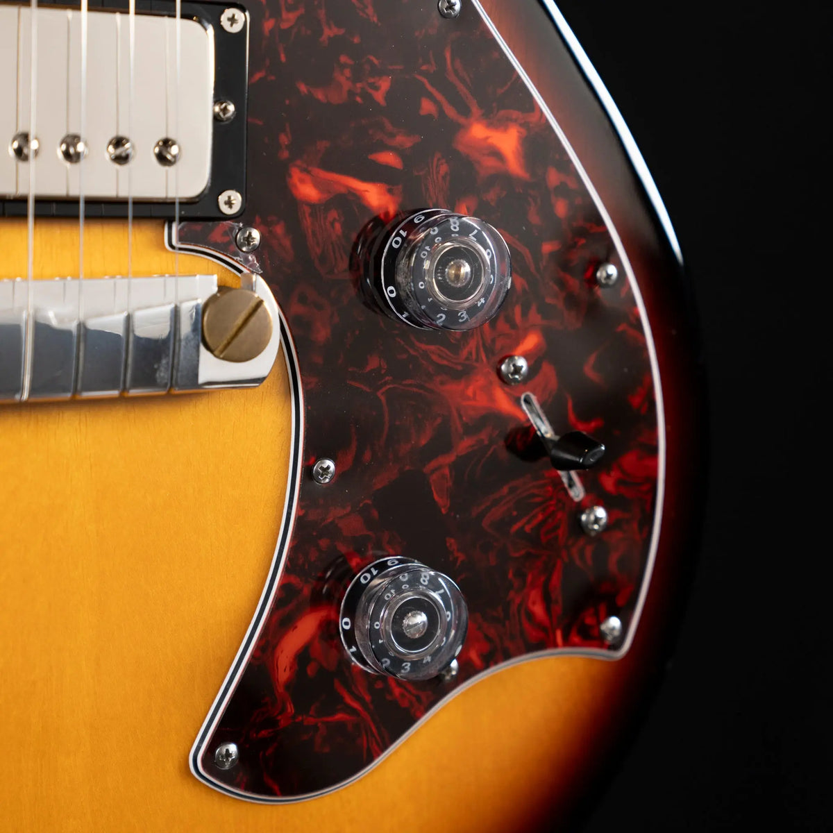 2010 PRS Mira X Electric Guitar – Tobacco Sunburst - Bareknuckle Pickups Midwood Guitar