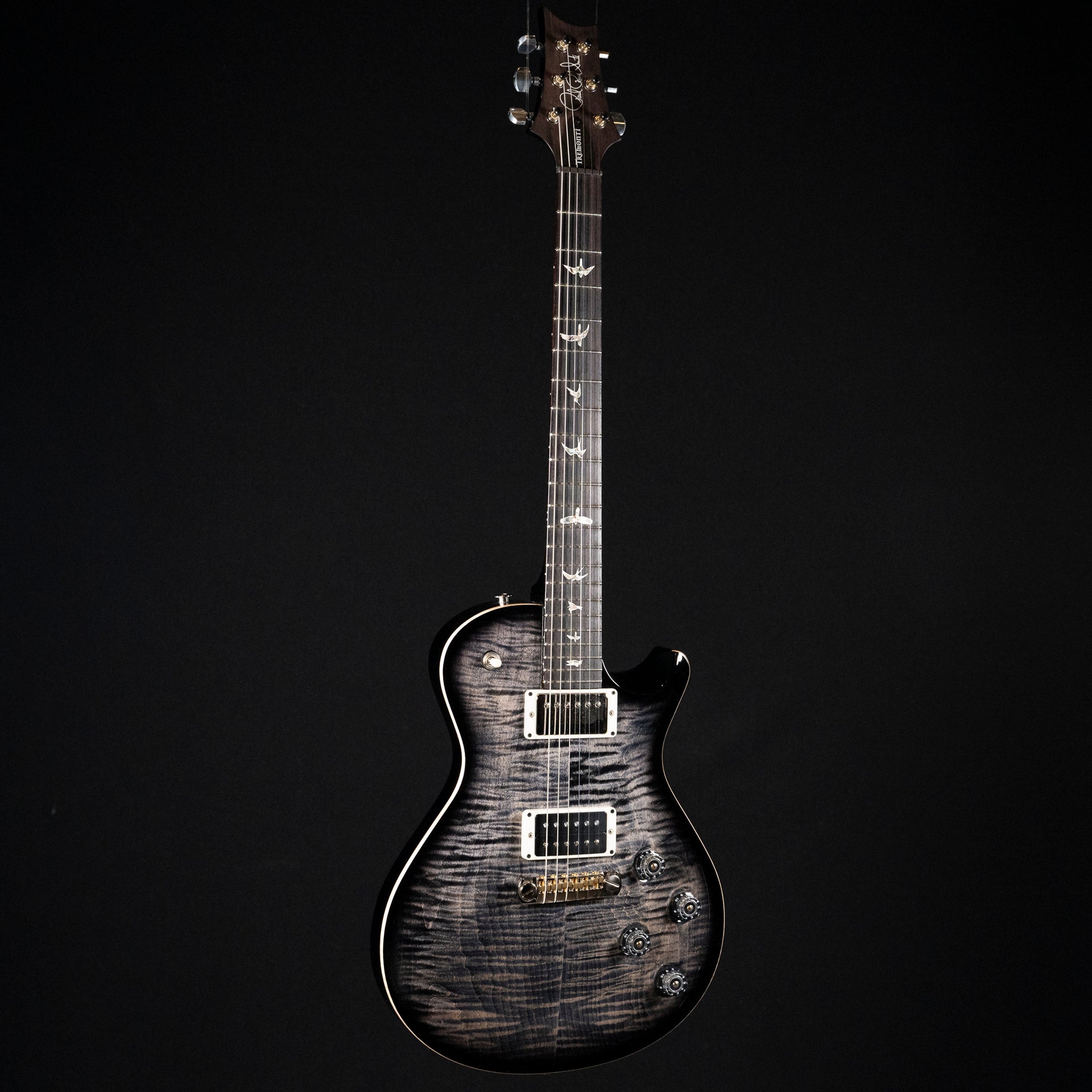 2025 PRS Mark Tremonti Signature Electric Guitar – Charcoal Contour Burst