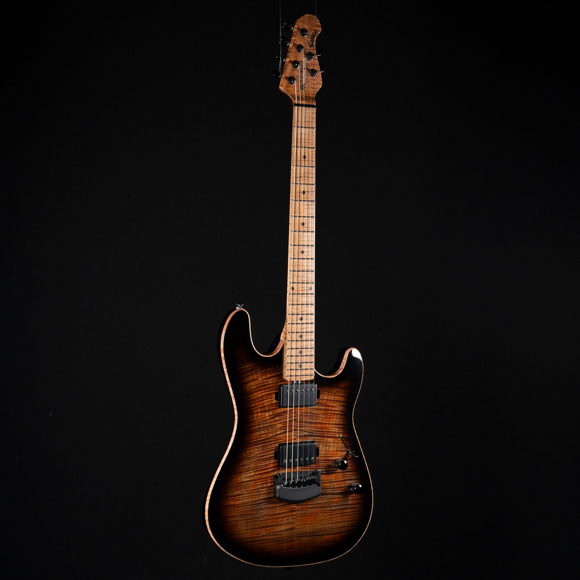 2022 Ernie Ball Music Man Sabre Electric Guitar – Cobra Burst