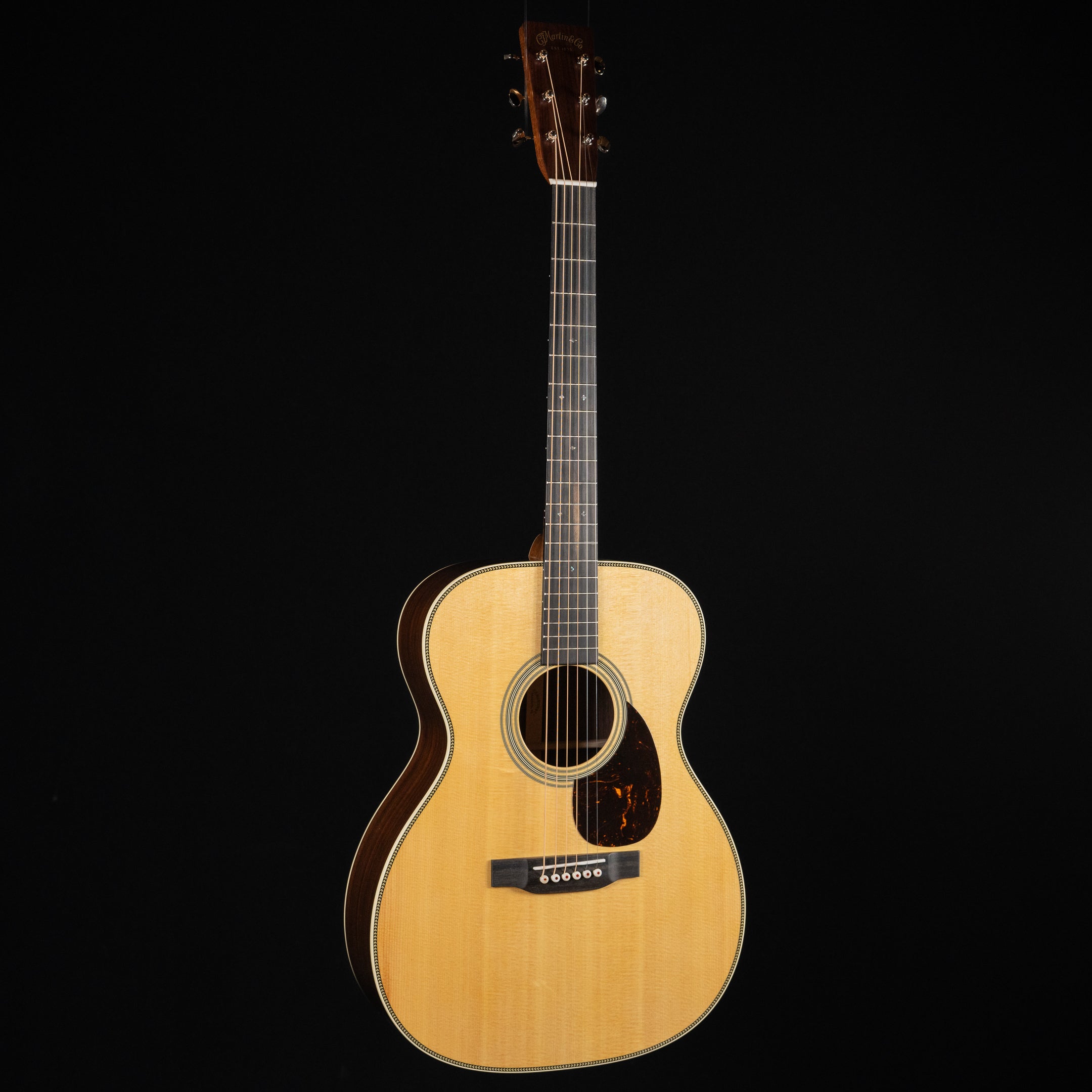 Martin OM-28 Acoustic Guitar - Natural - Midwood Guitar