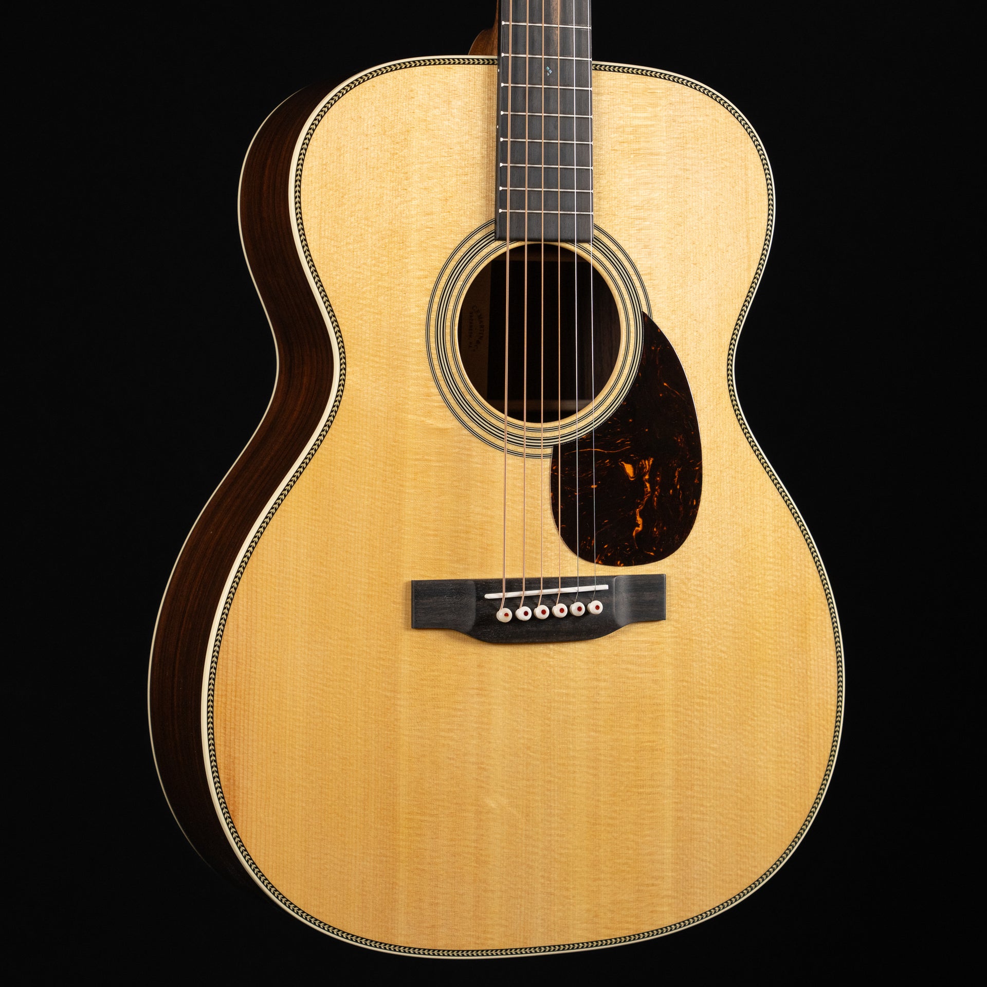 Martin OM-28 Acoustic Guitar - Natural - Midwood Guitar