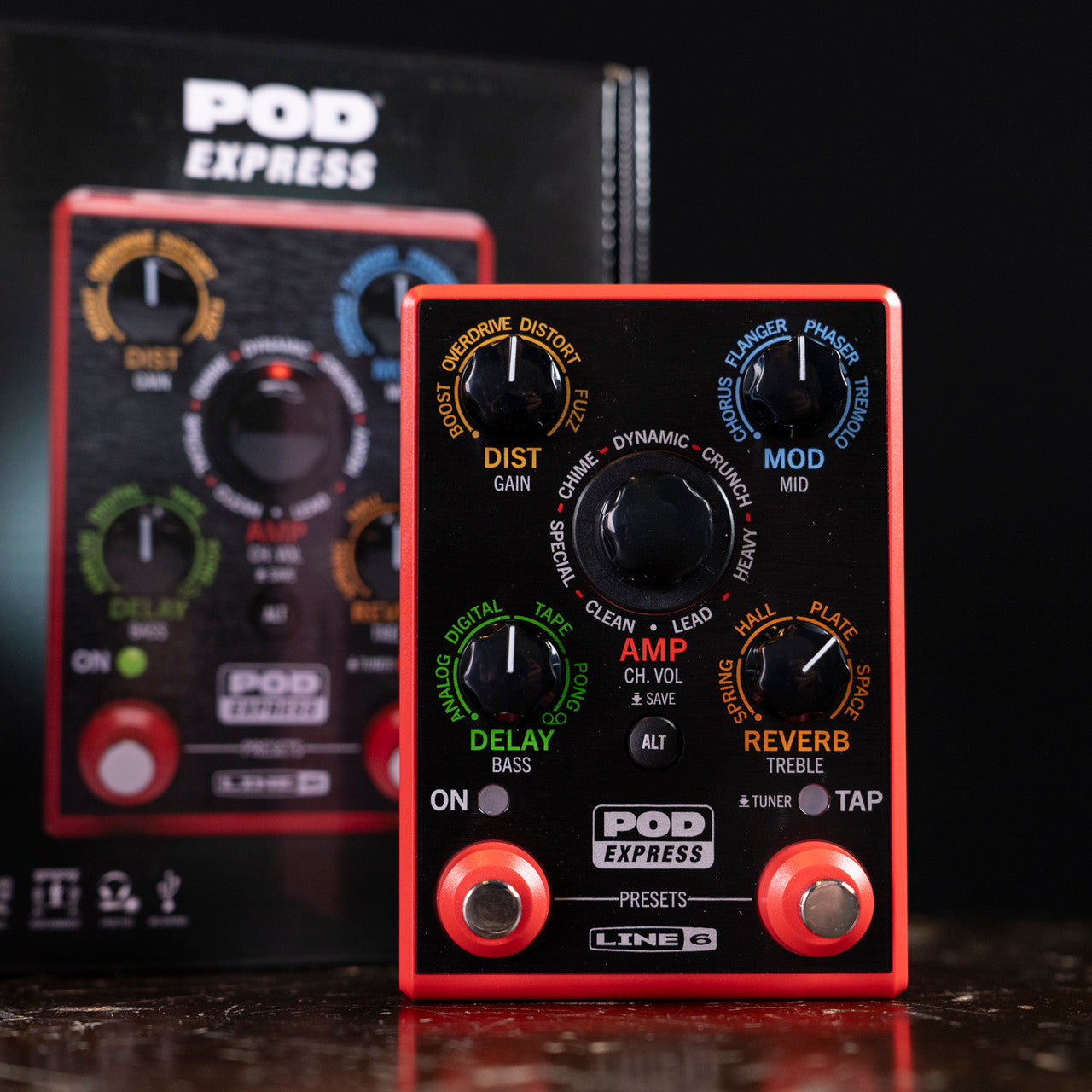 Line 6 Pod Express Multi Effects Processor - Guitar pedal