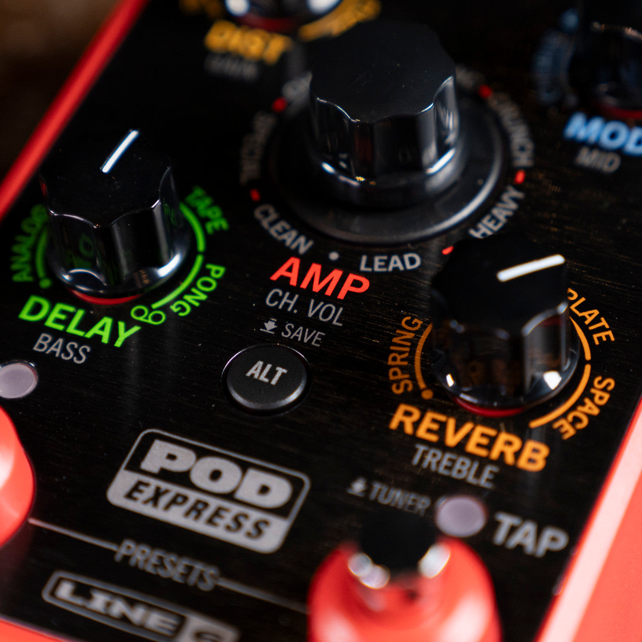 Line 6 Pod Express Multi Effects Processor - Guitar pedal