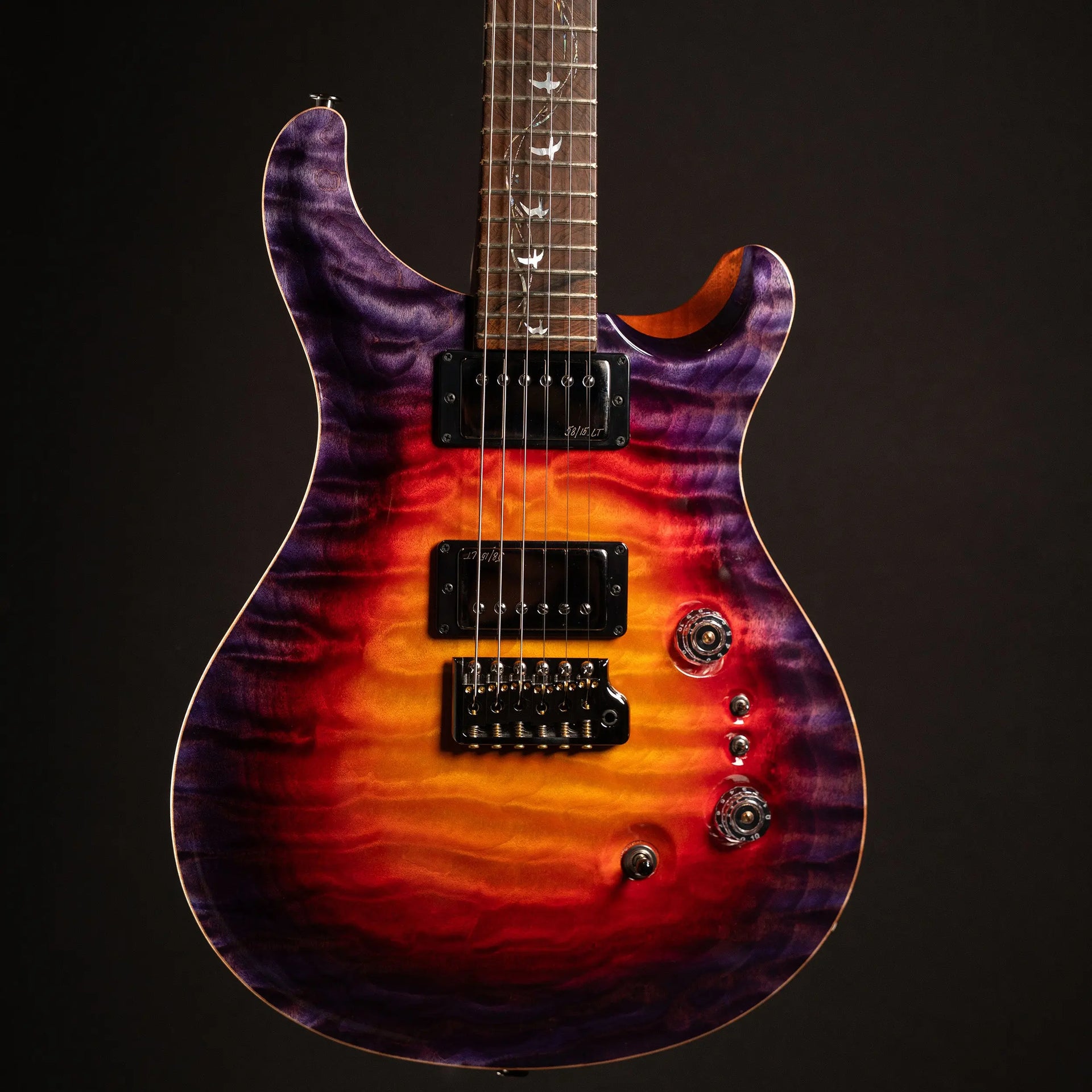 Preowned PRS Private Stock 24-08 Quilted Maple-Brazilian Rosewood Neck PRS