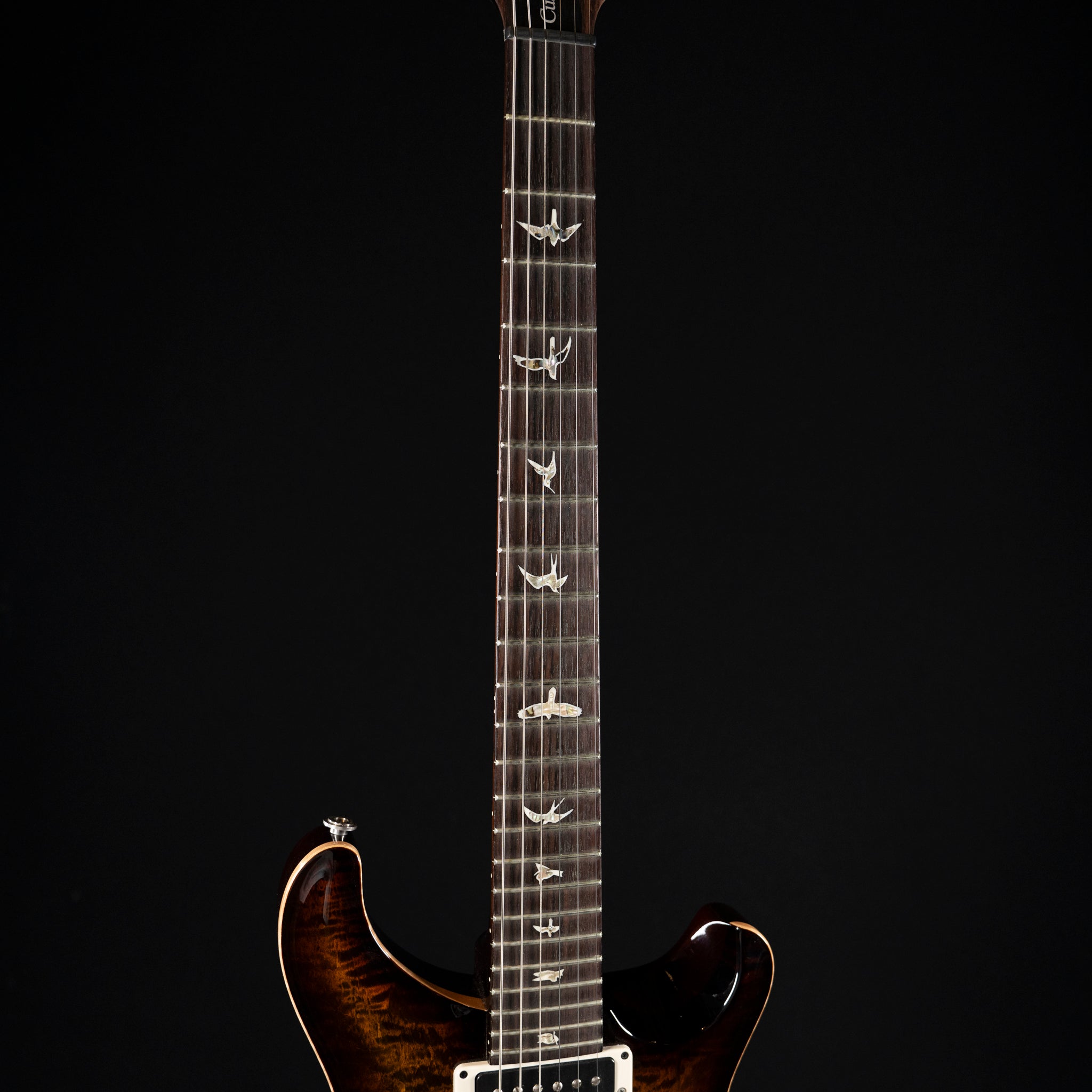 2019 PRS Custom 24 Piezo Electric Guitar - Black Gold - Midwood Guitar