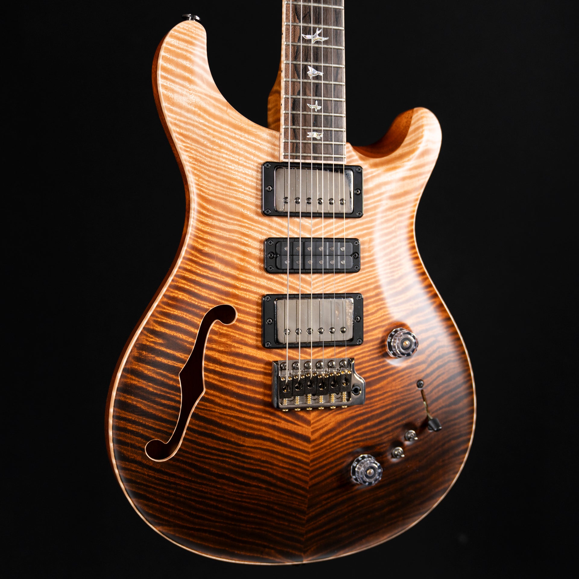2022 PRS Private Stock Special Semi-Hollow – Satin Reverse Amaretto Dragon’s Breath