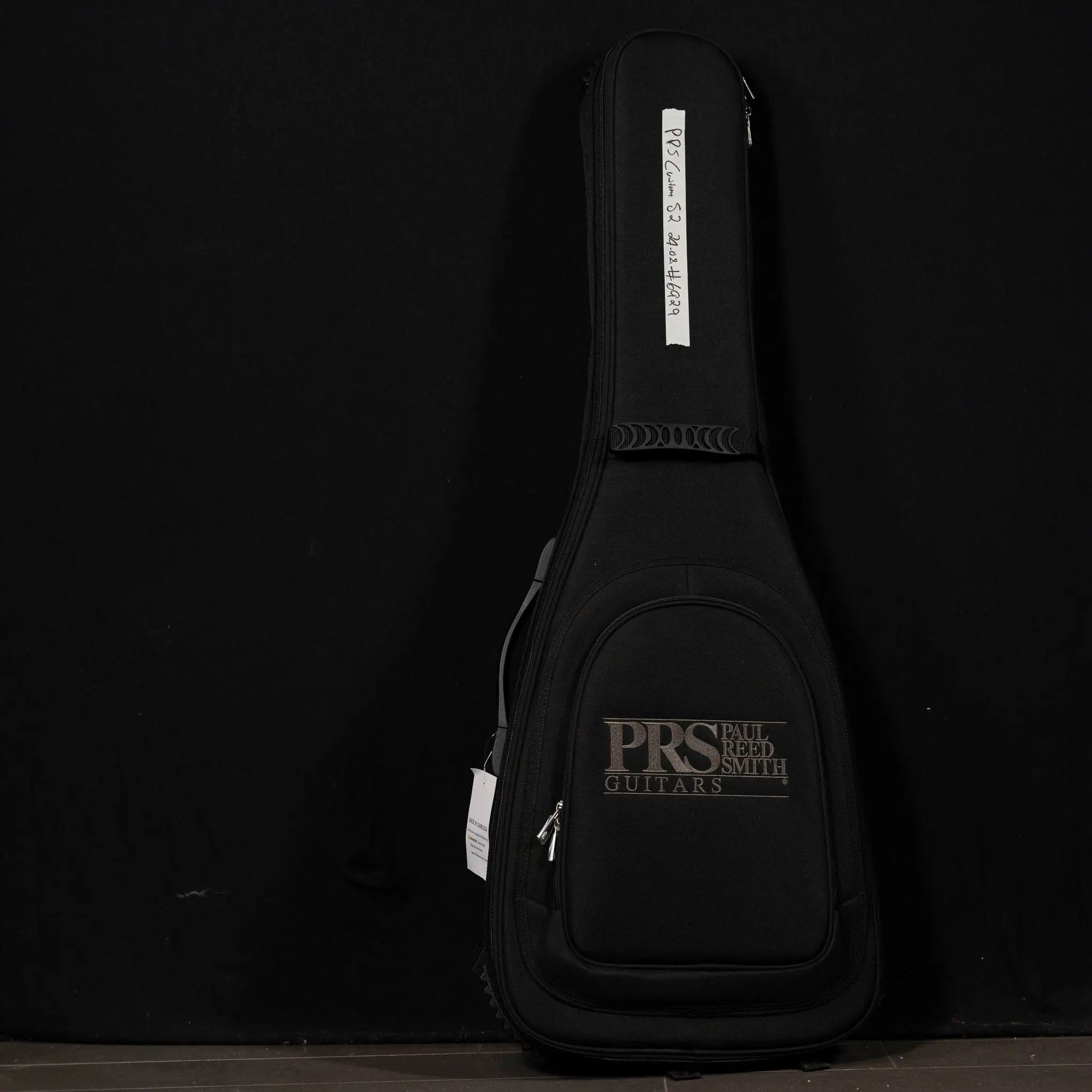 PRS S2 Custom 24-08 "Sprayer's Choice" Custom Color - Black Crackle Satin - Midwood Guitar